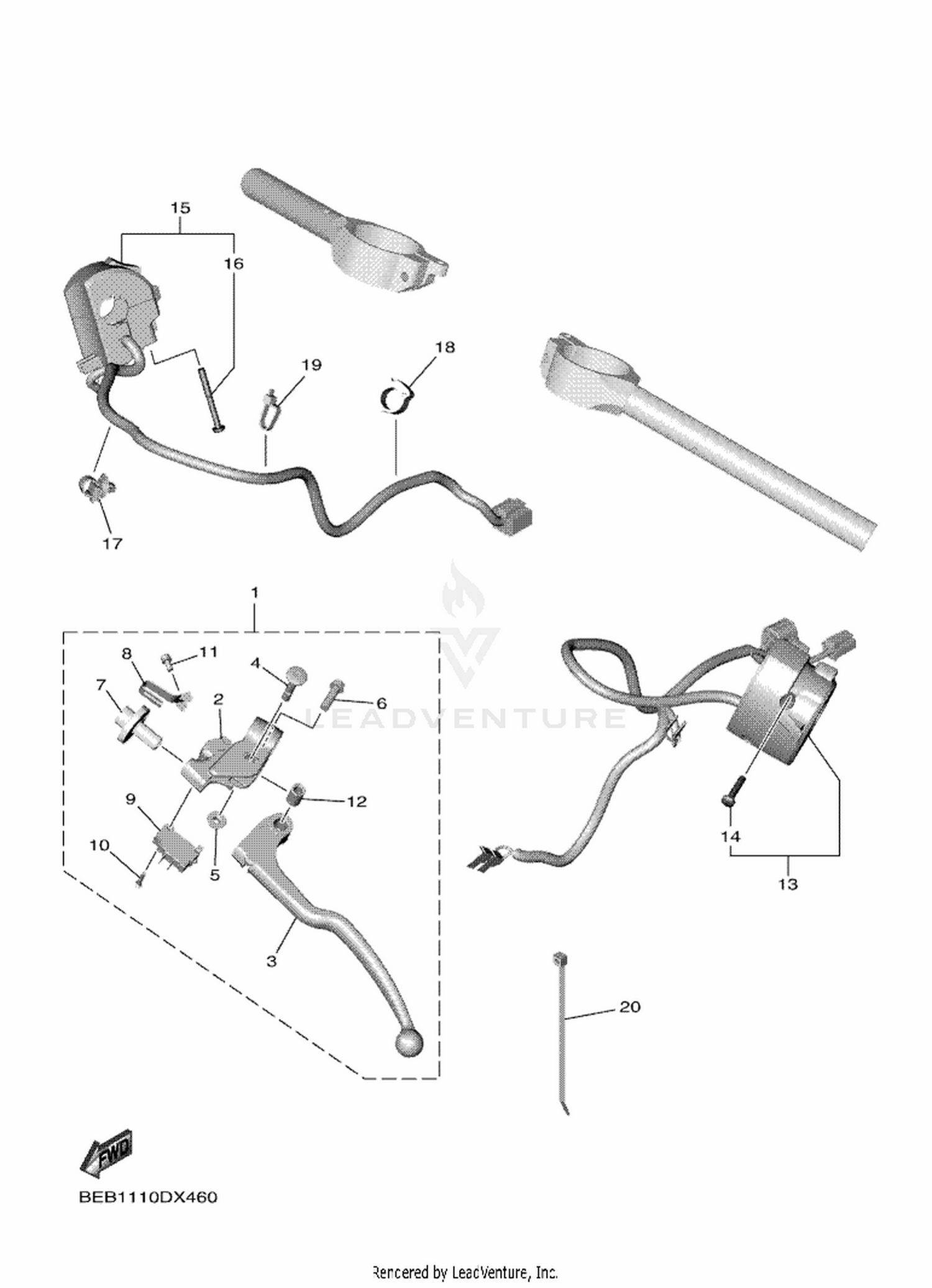 47 HANDLE SWITCH & LEVER