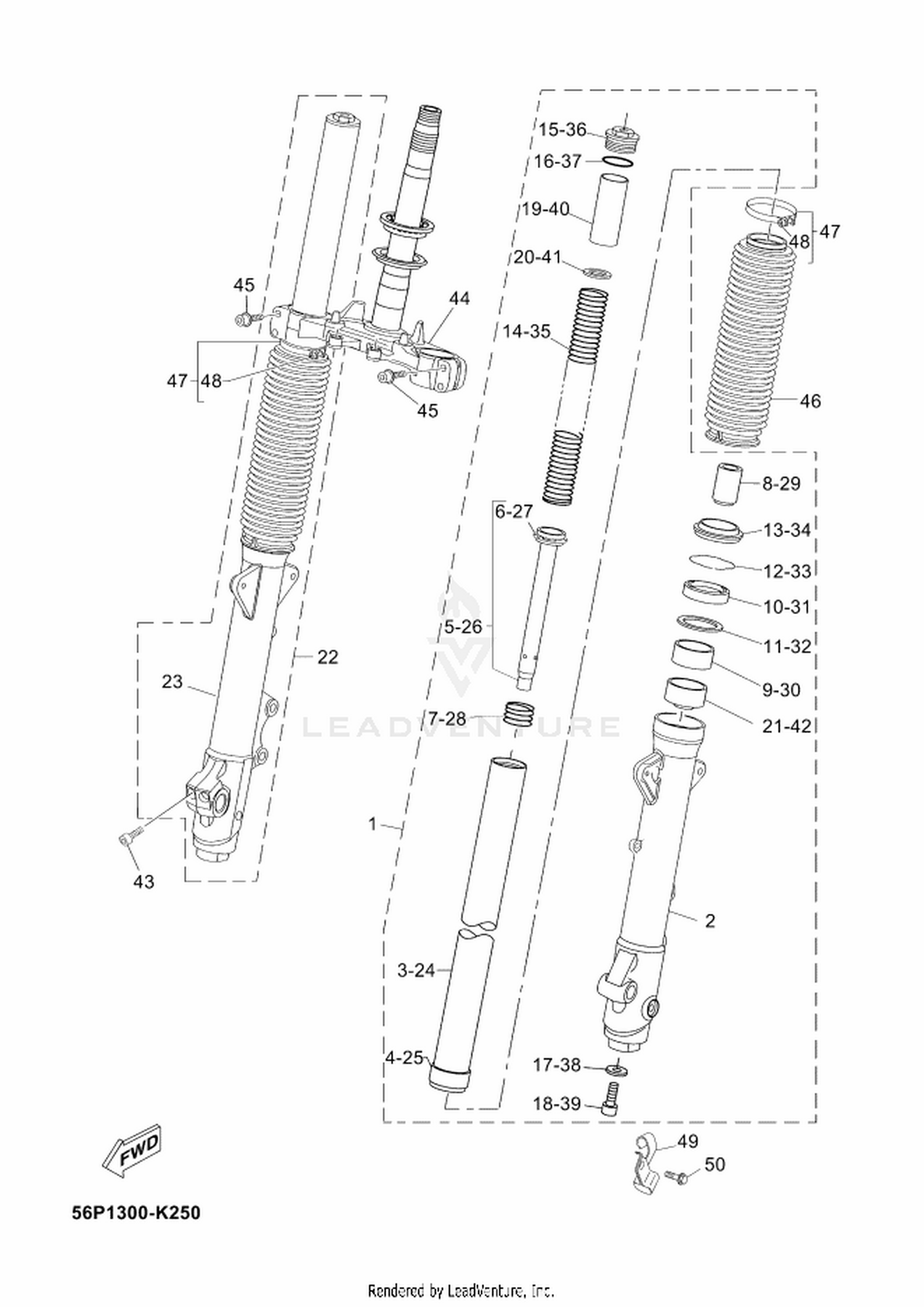 25 FRONT FORK