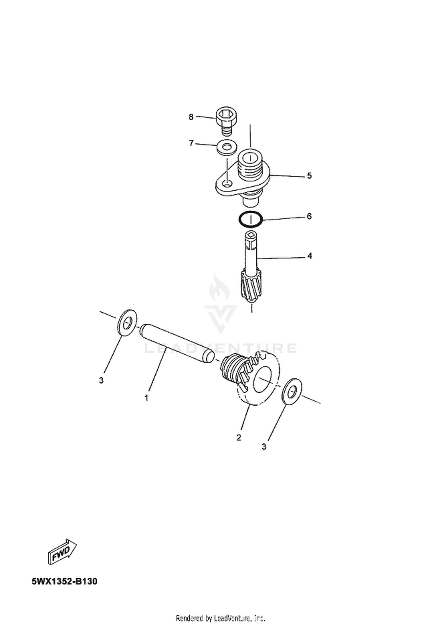 13 TACHOMETER GEAR
