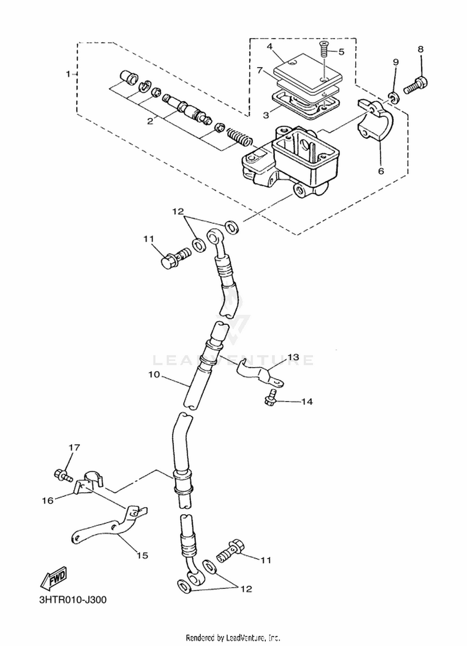 30 FRONT MASTER CYLINDER