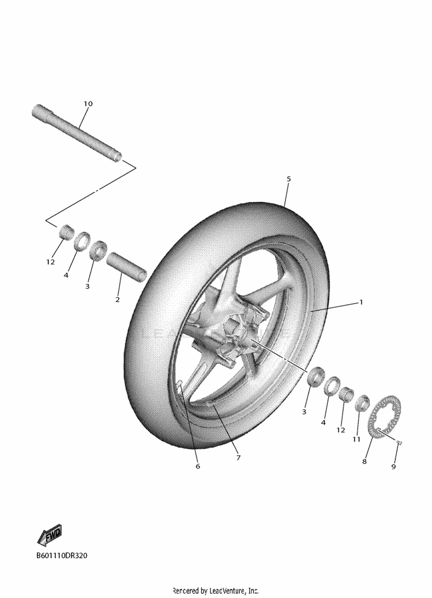 29 FRONT WHEEL