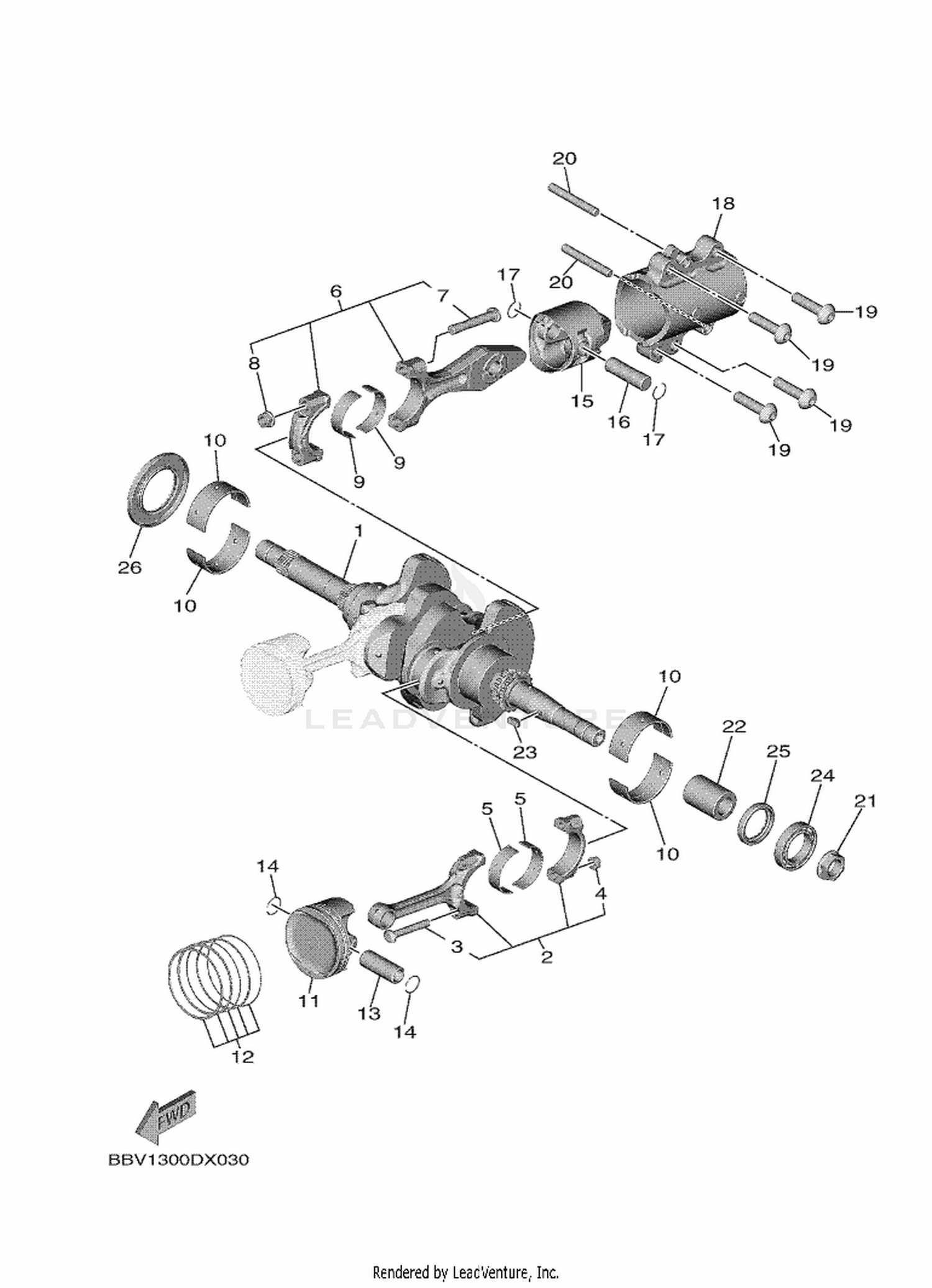 03 CRANKSHAFT & PISTON