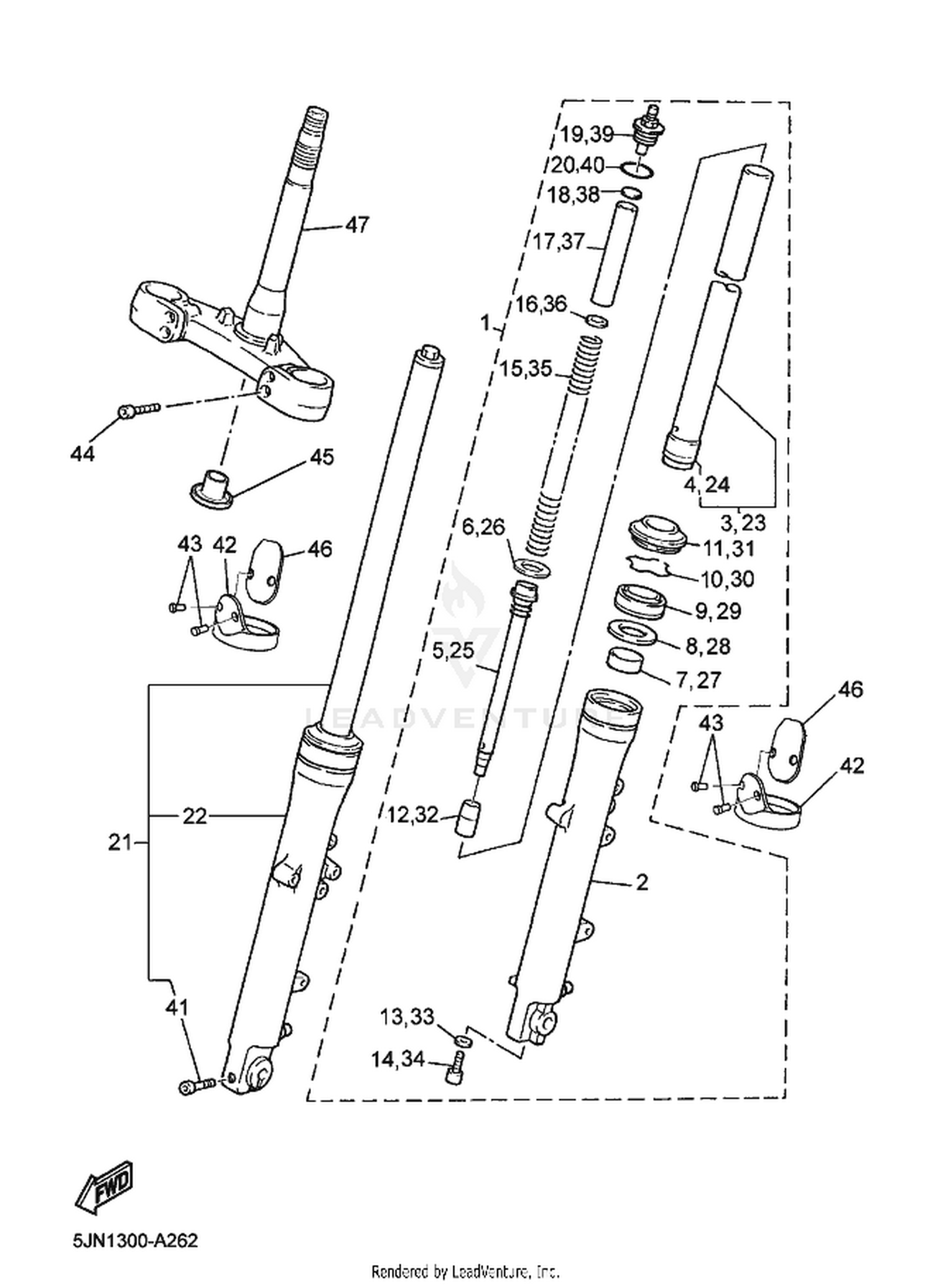 27 FRONT FORK