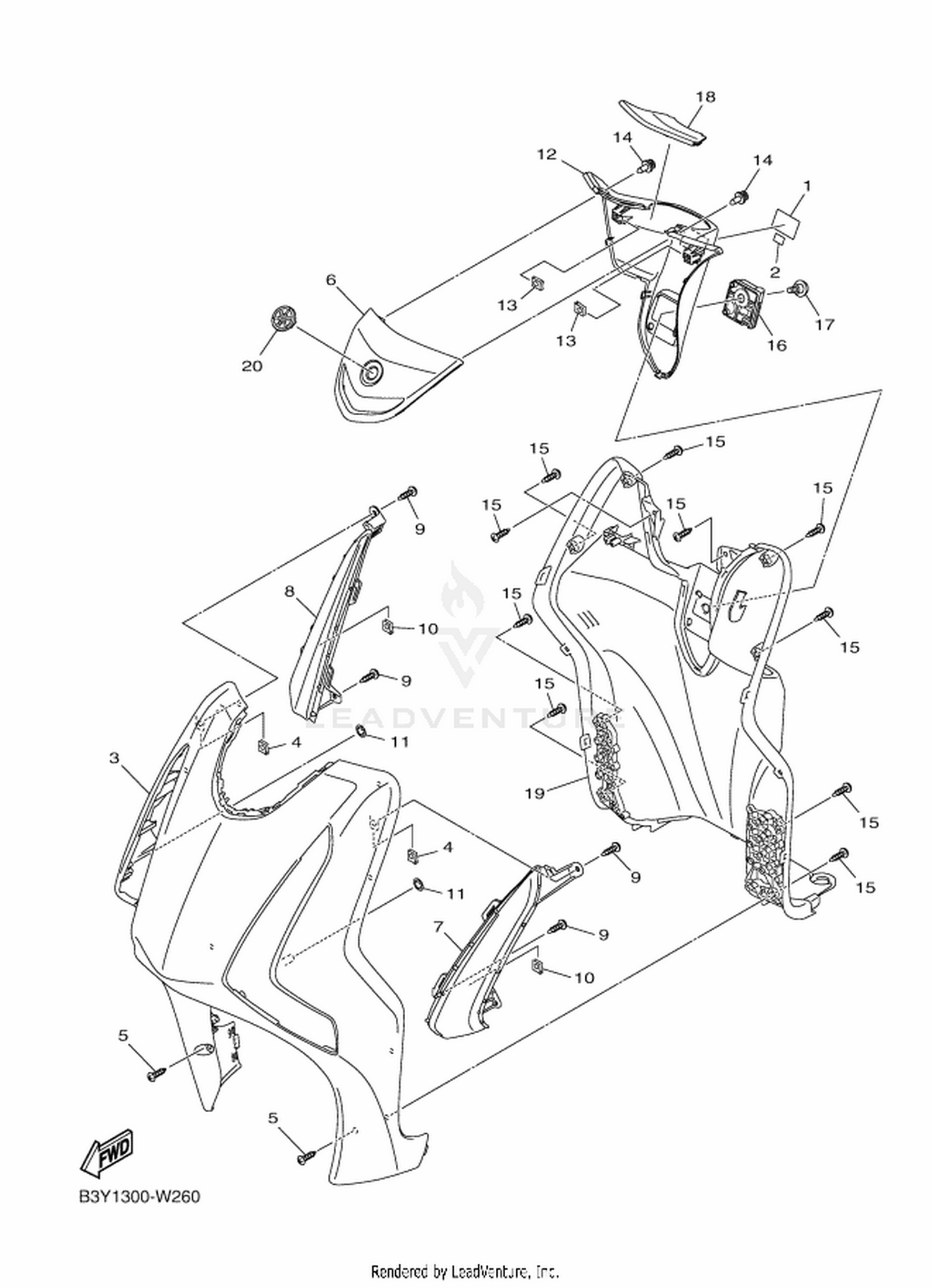 26 LEG SHIELD