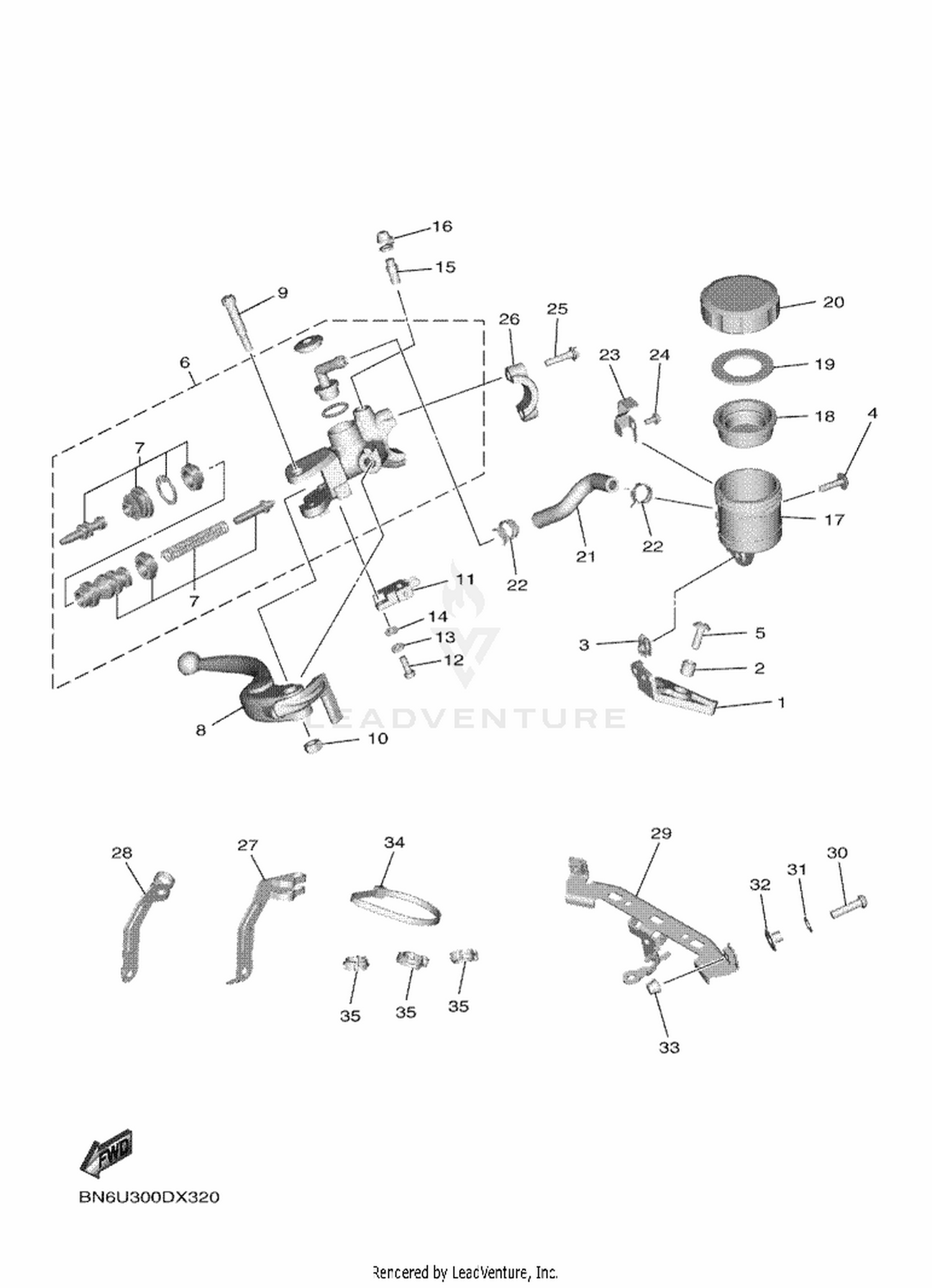 32 FRONT MASTER CYLINDER