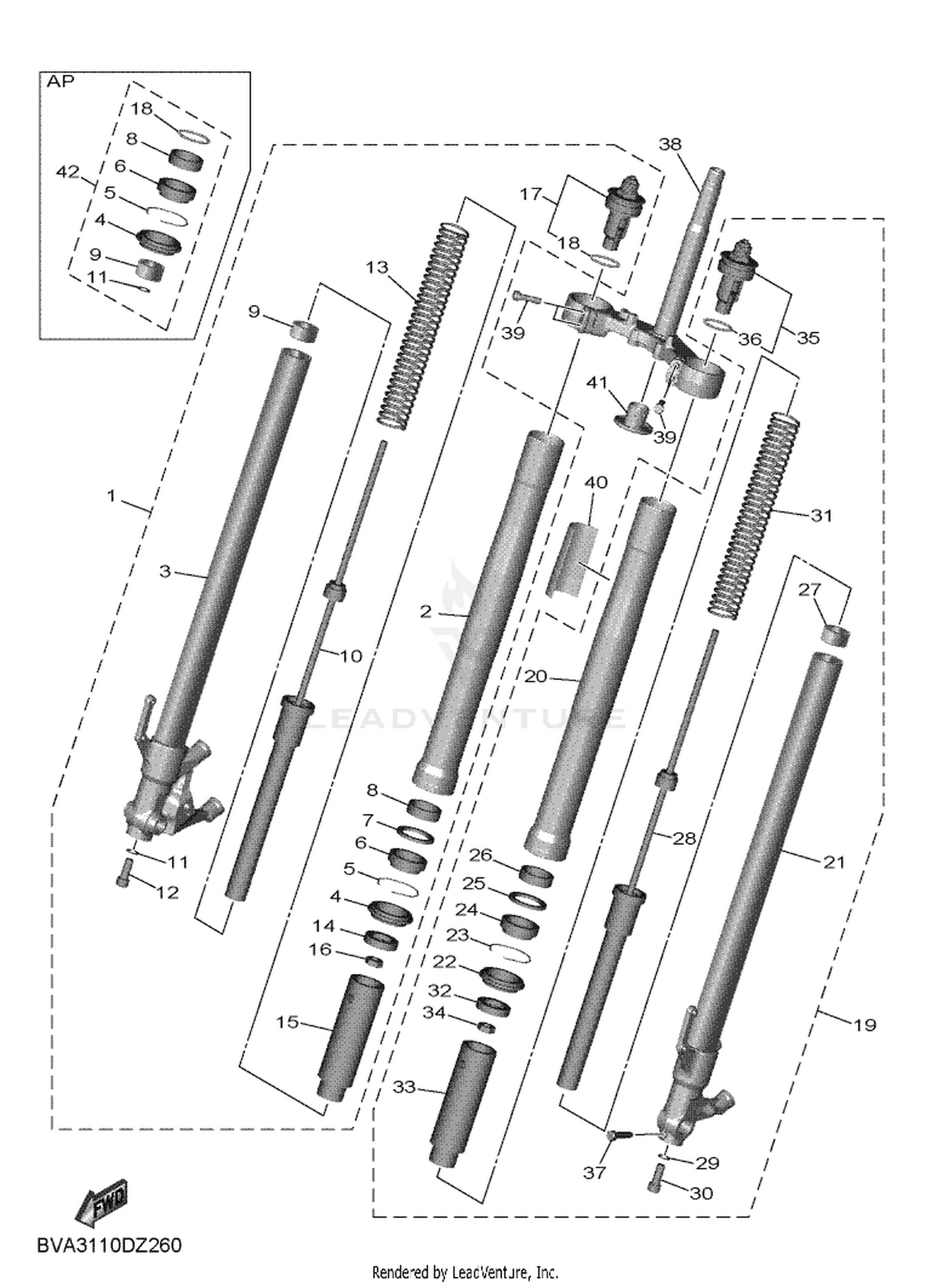 26 FRONT FORK