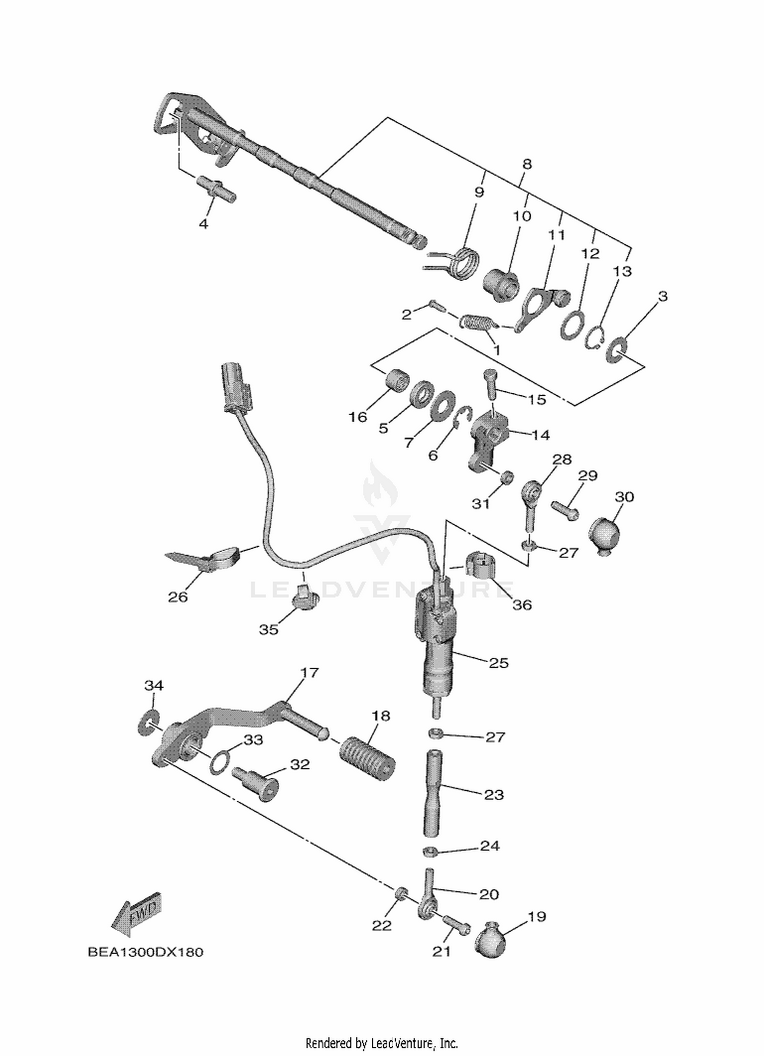 19 SHIFT SHAFT