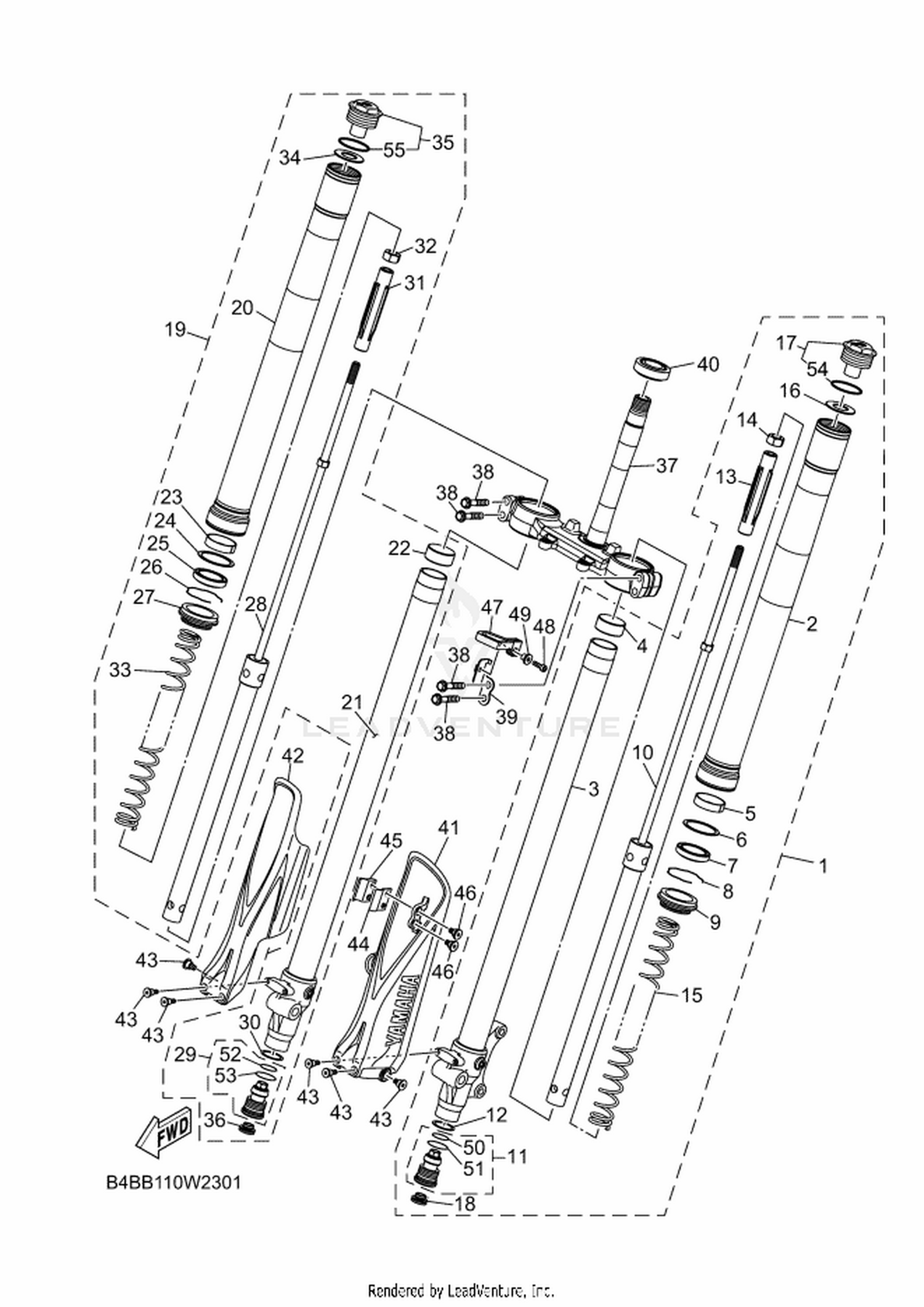 25 FRONT FORK