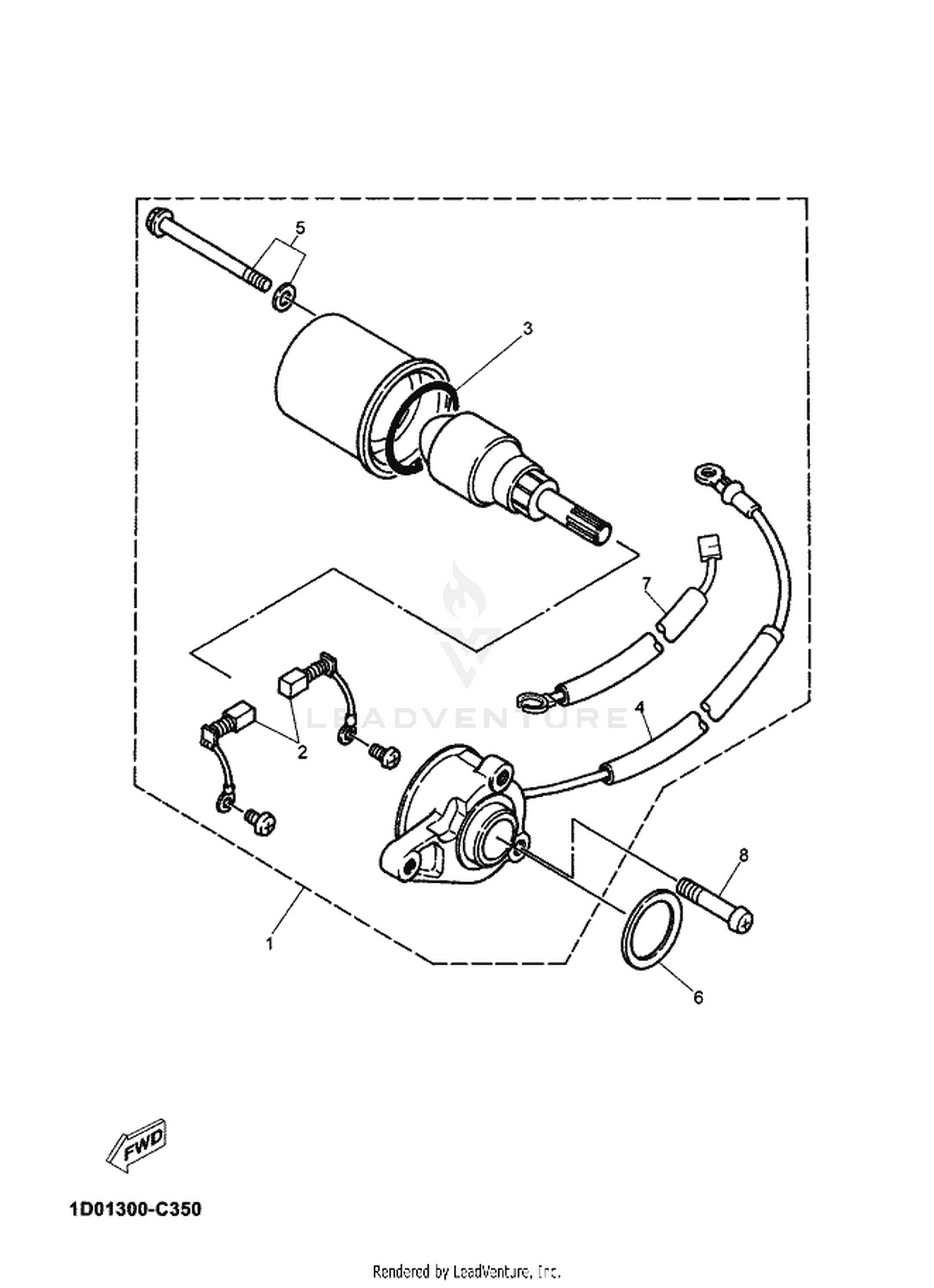 35 STARTING MOTOR