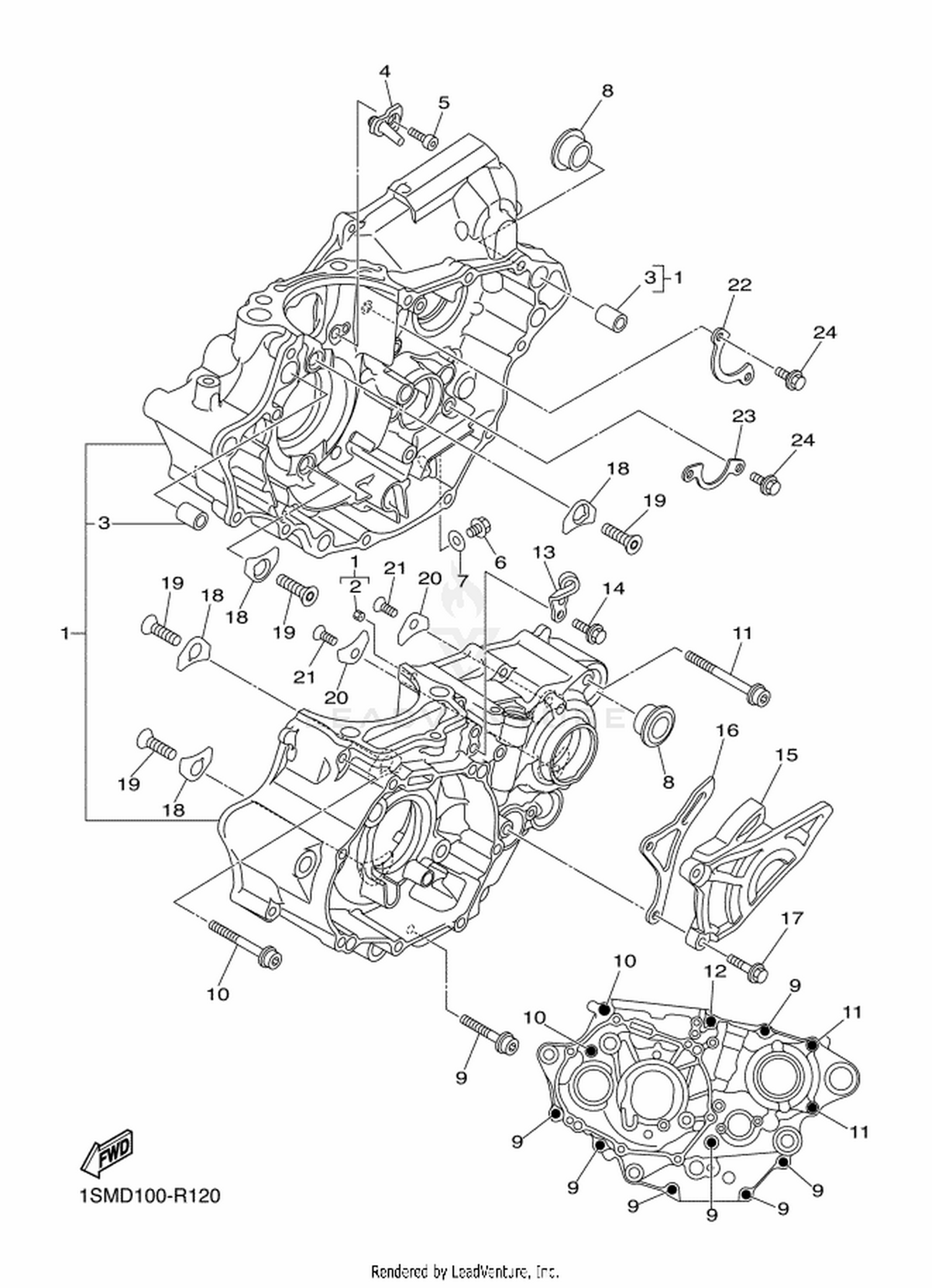 12 CRANKCASE