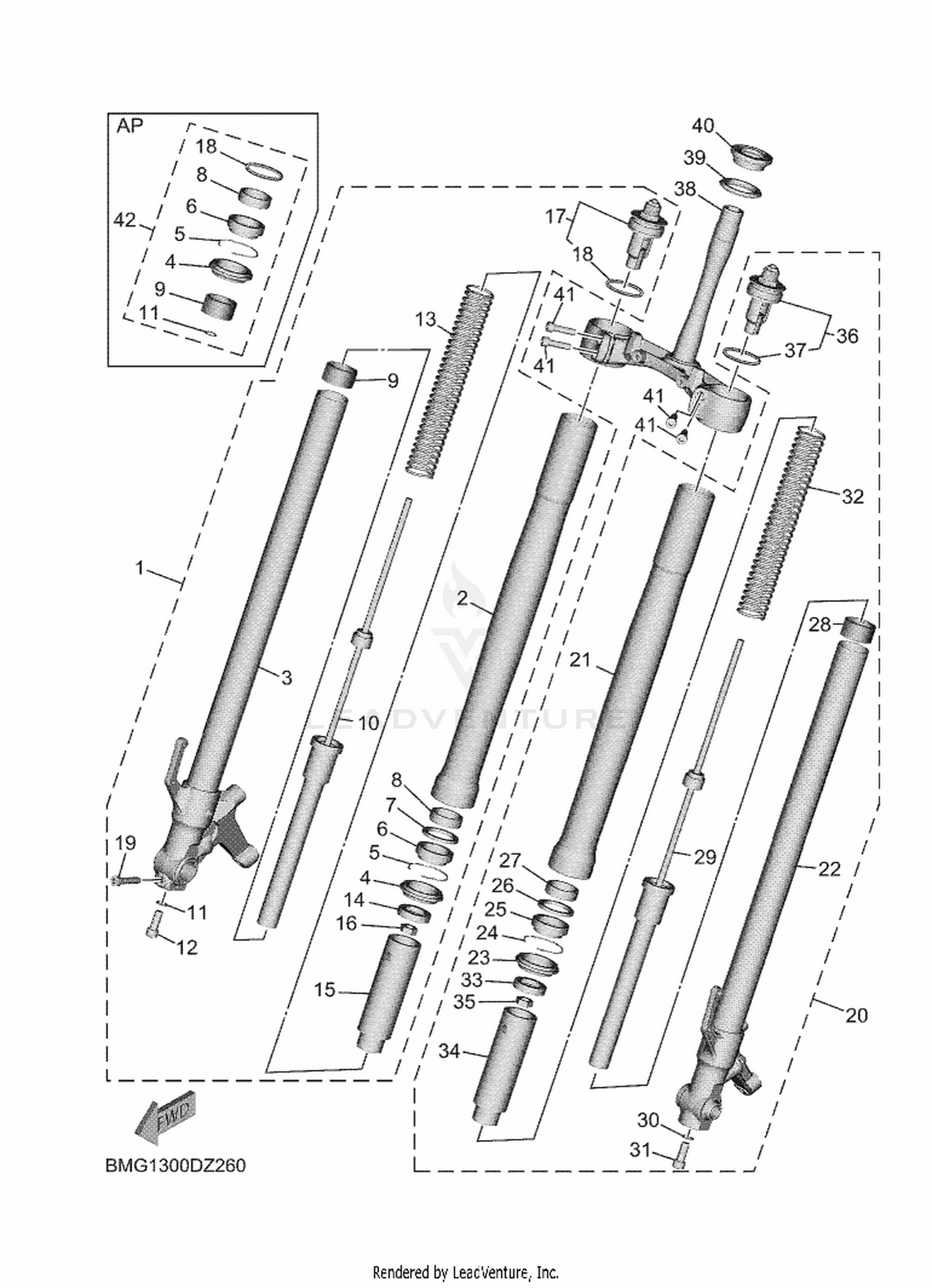 26 FRONT FORK
