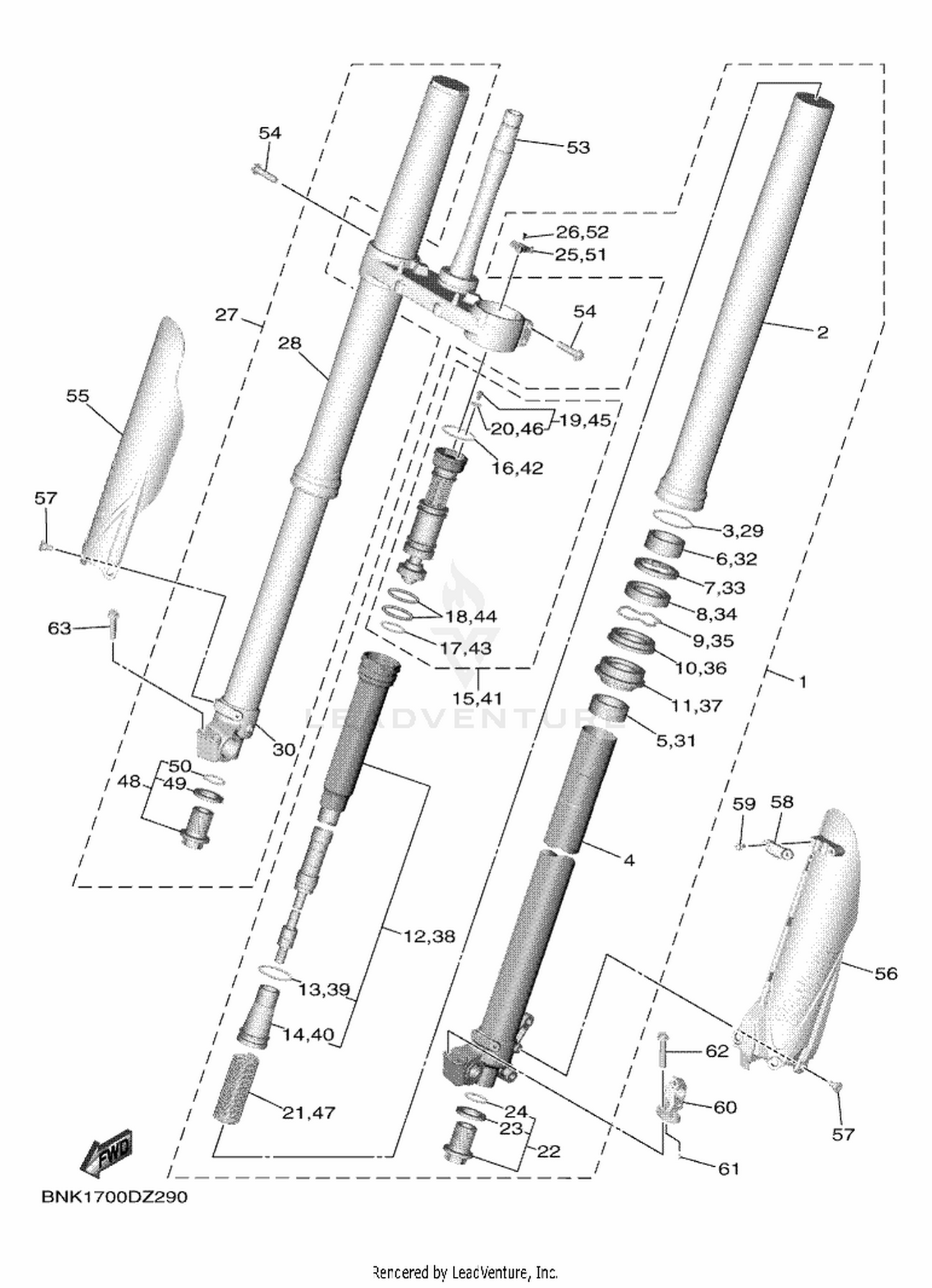 29 FRONT FORK