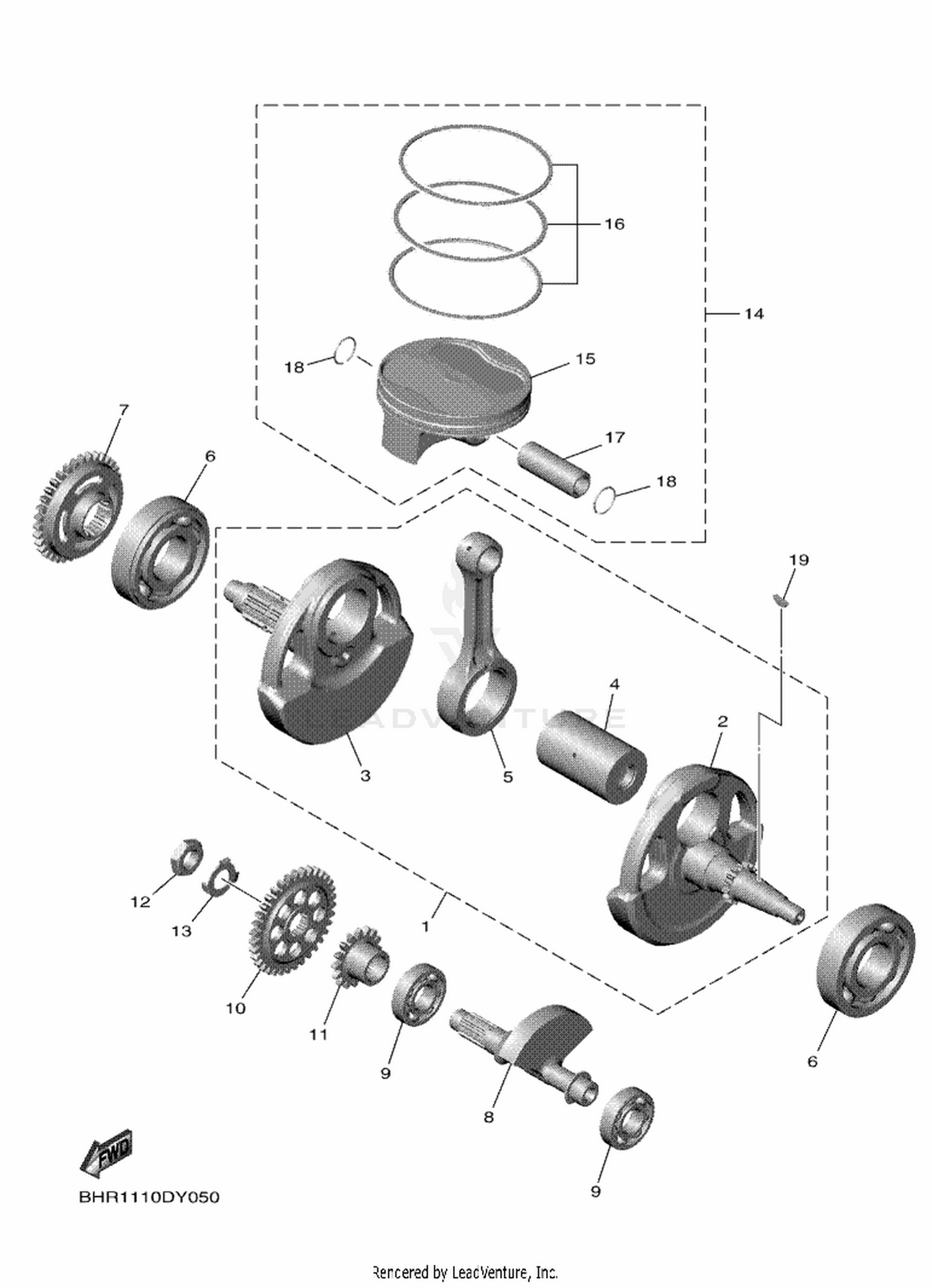 05 CRANKSHAFT & PISTON