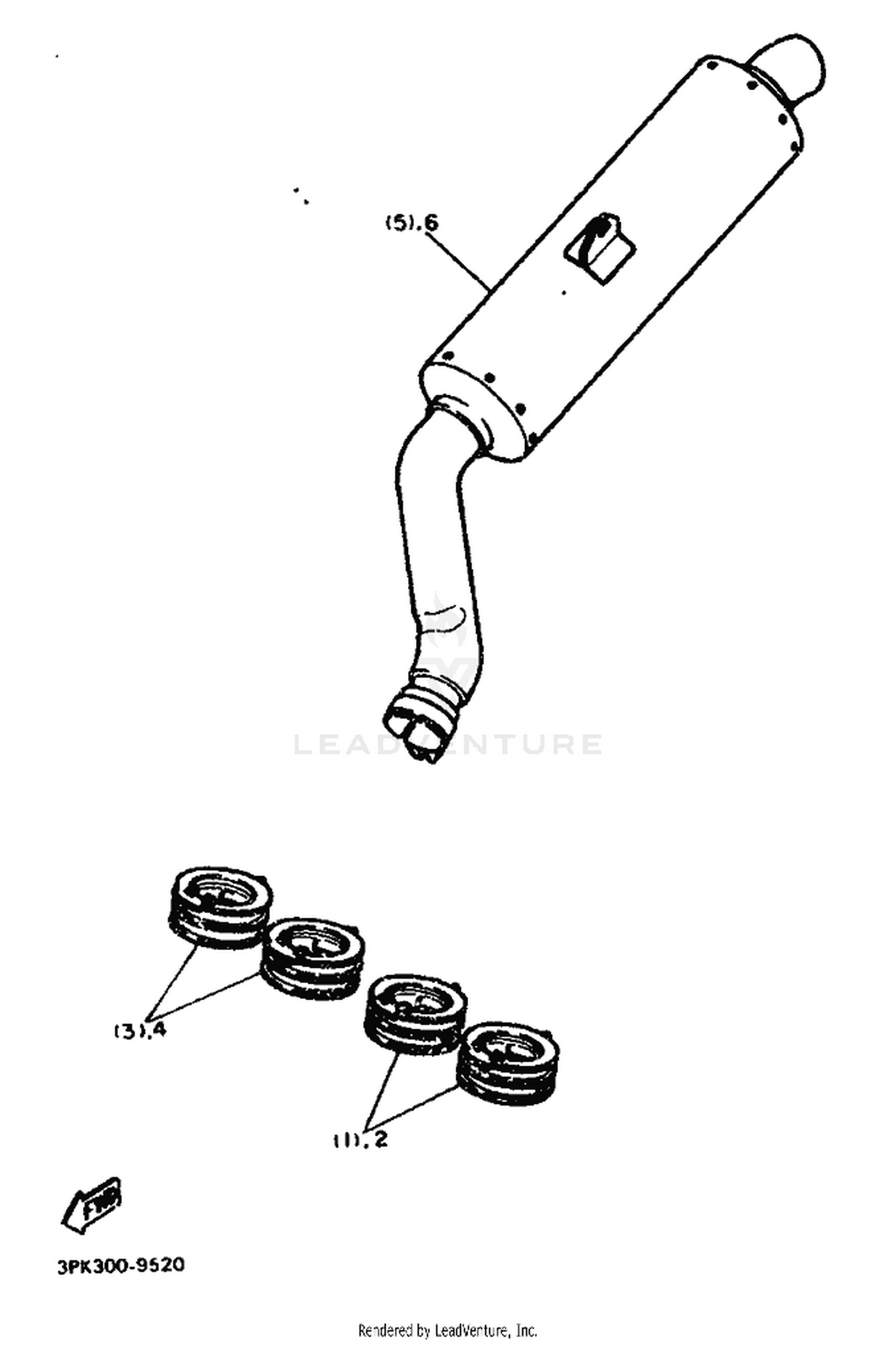 52 ALTERNATE (INTAKE, EXHAUST)