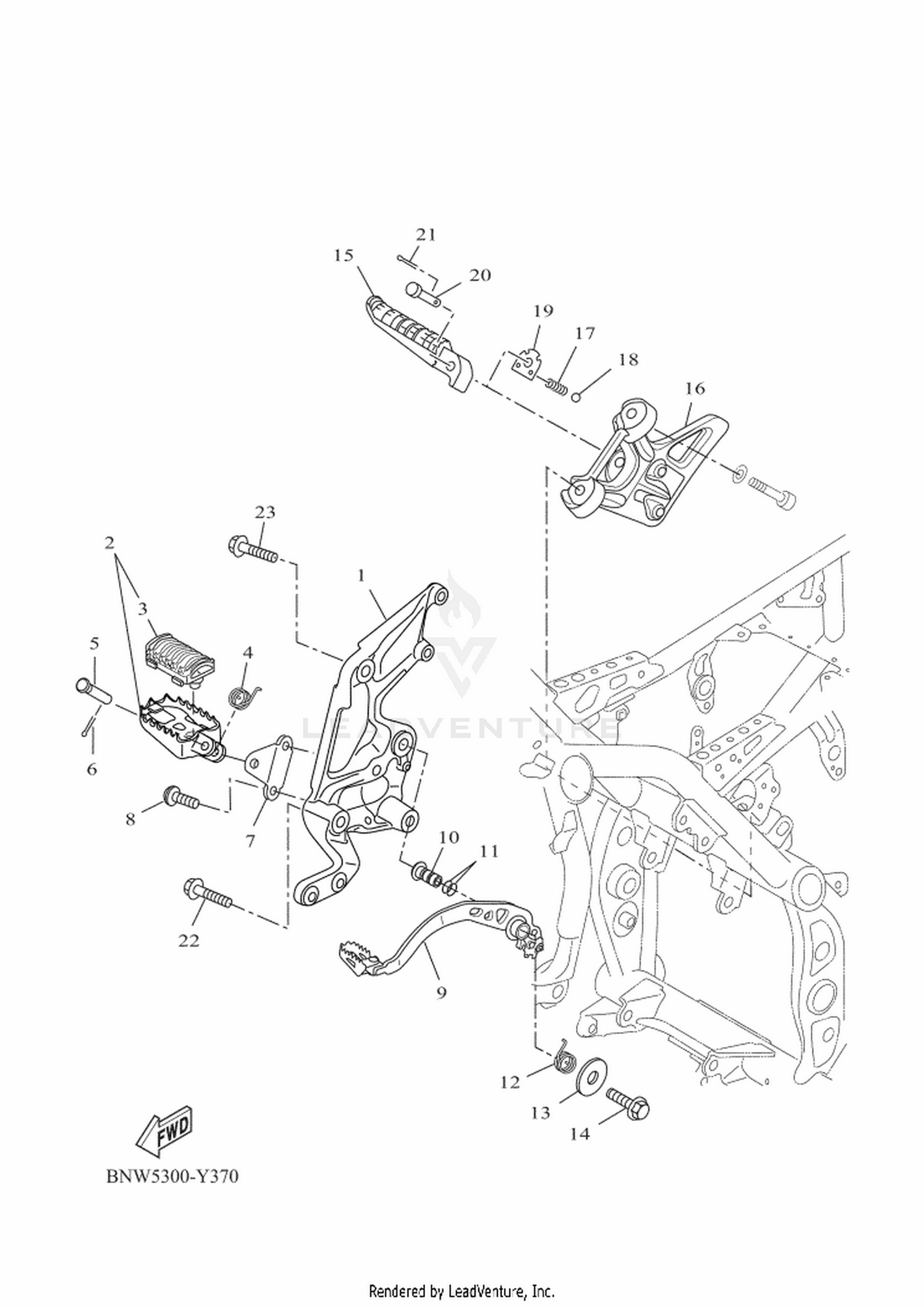 37 STAND & FOOTREST 2