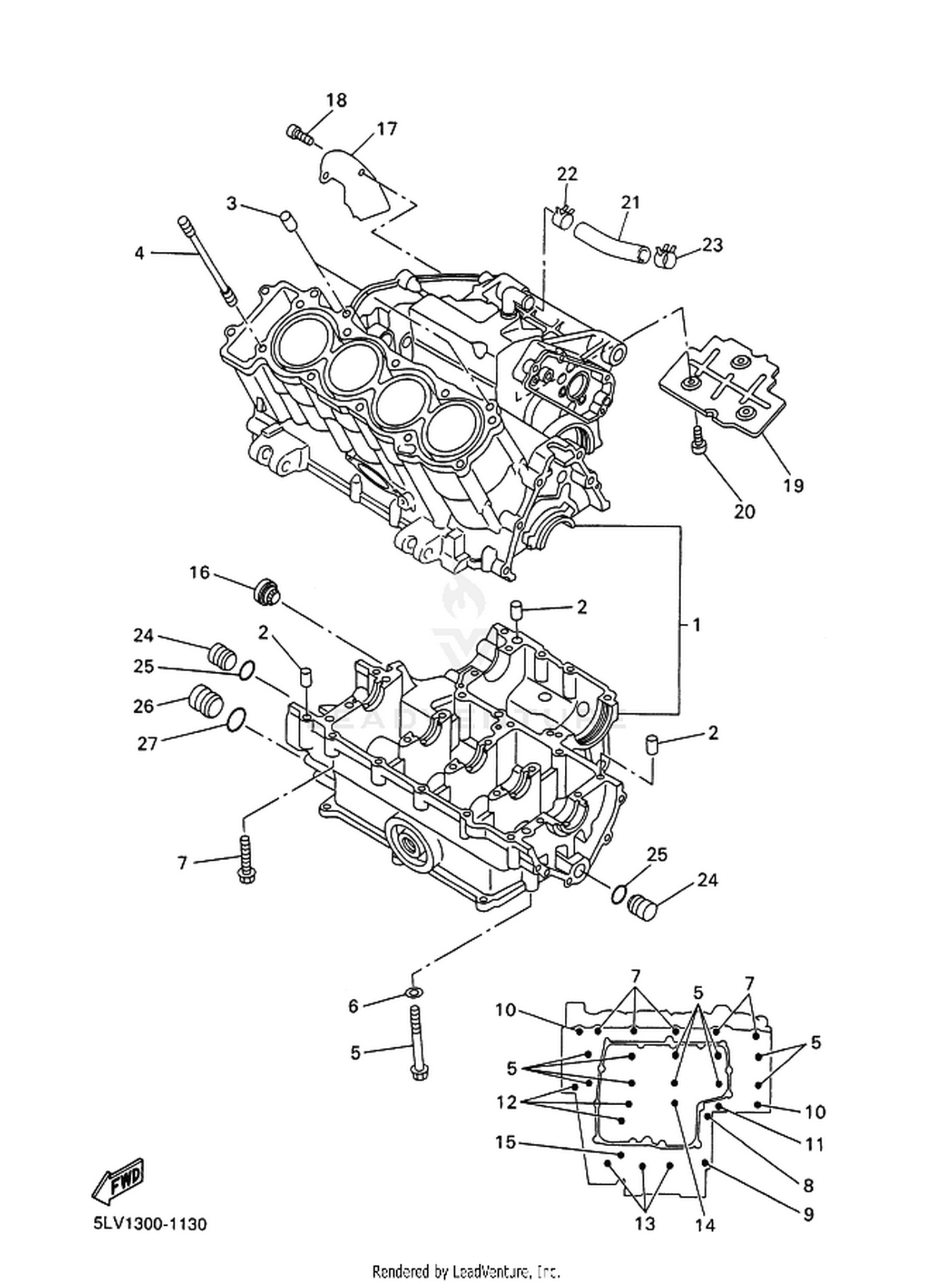 13 CRANKCASE