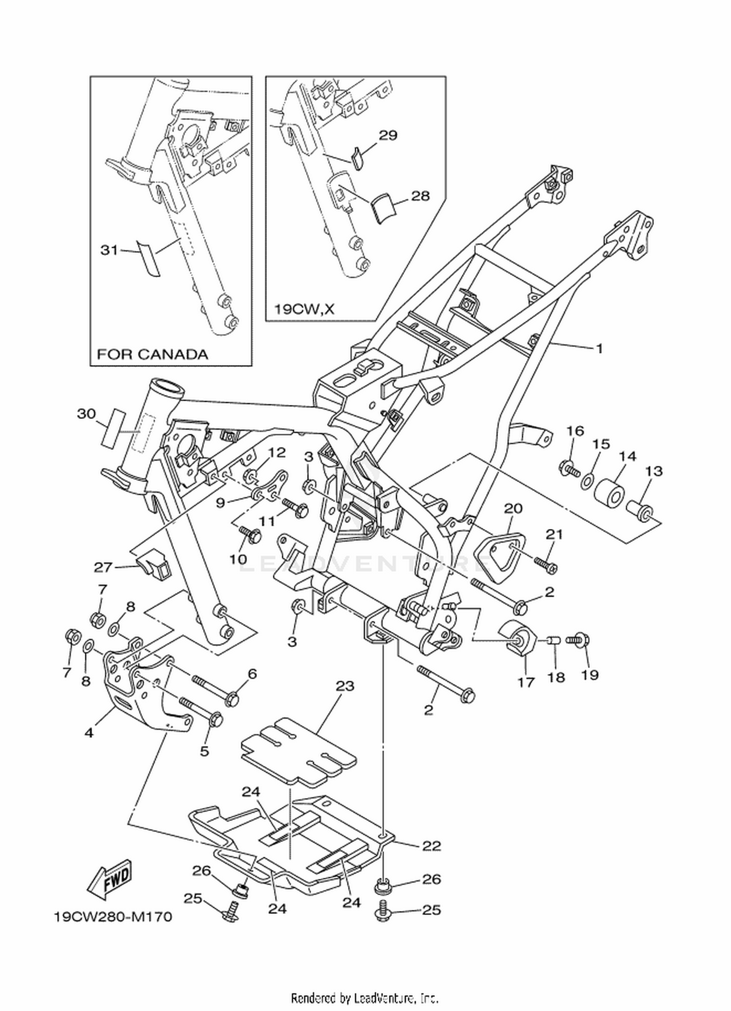 Assembly diagram