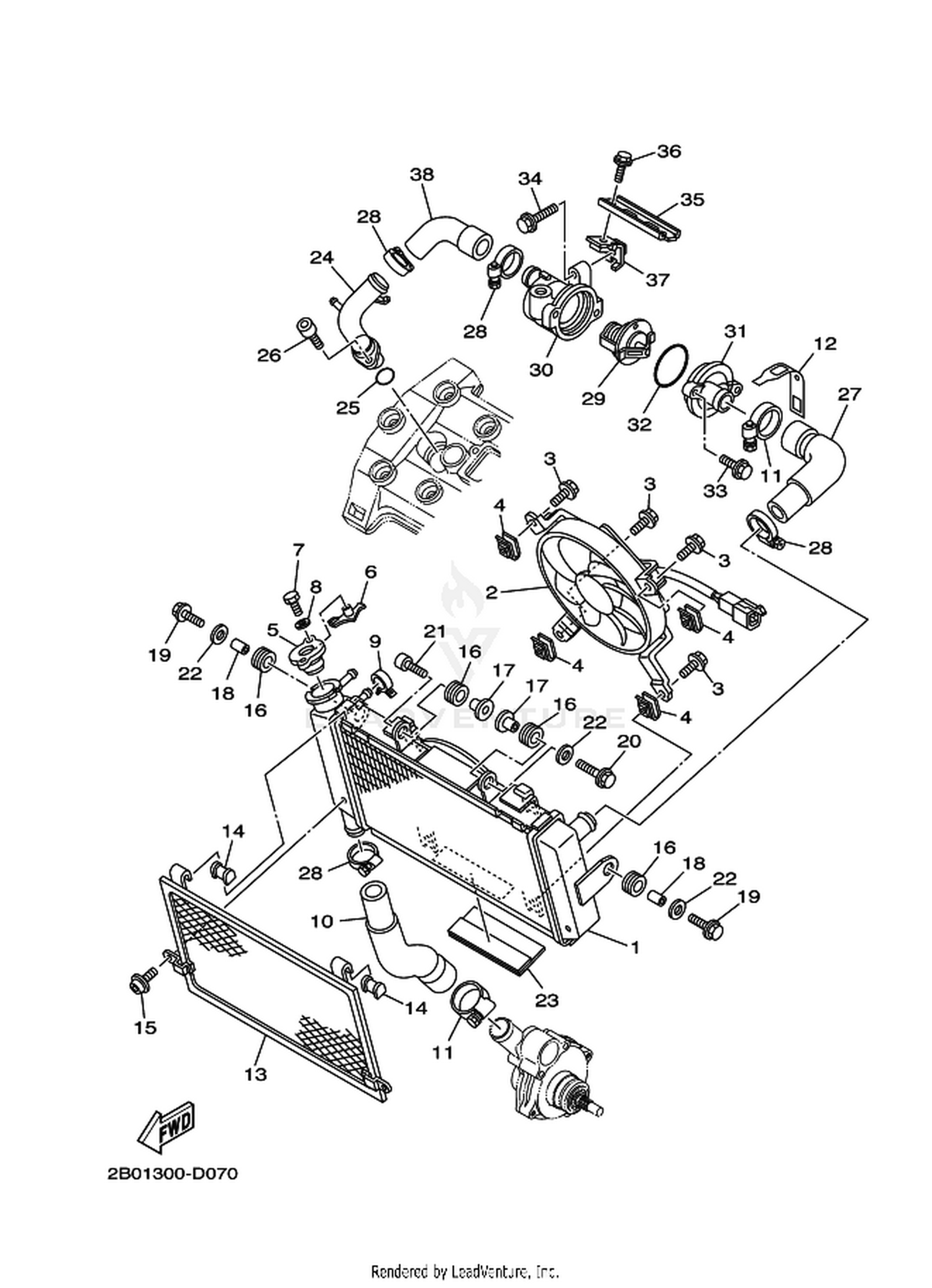 07 RADIATOR  HOSE