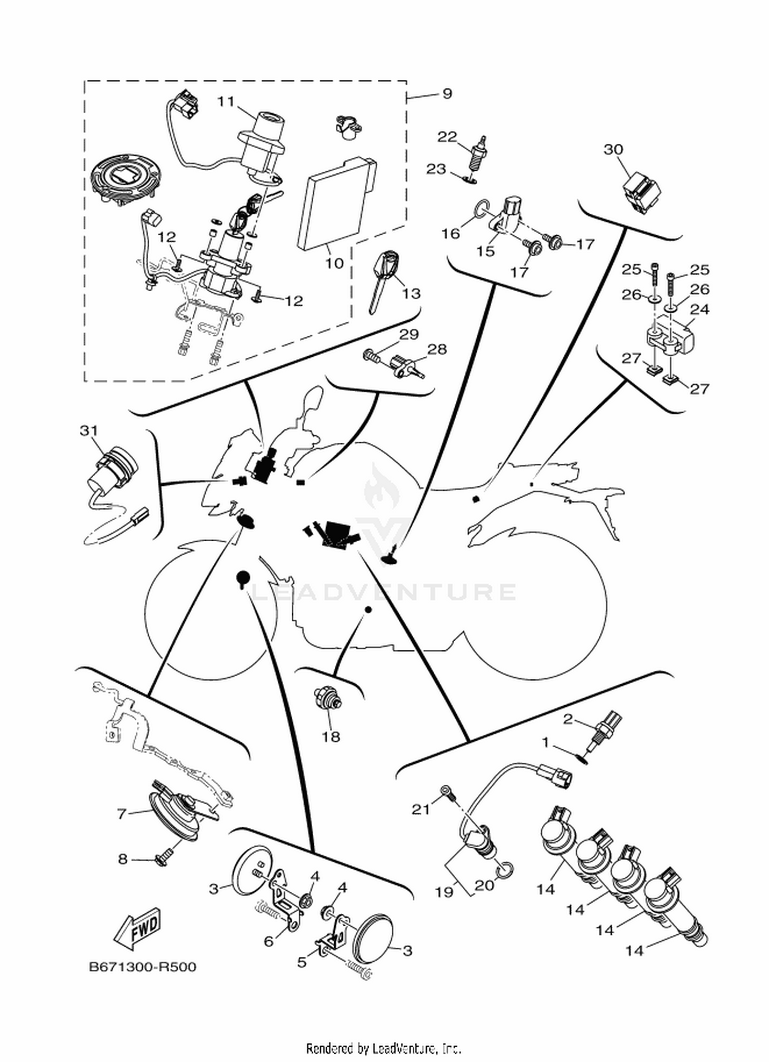 Assembly diagram