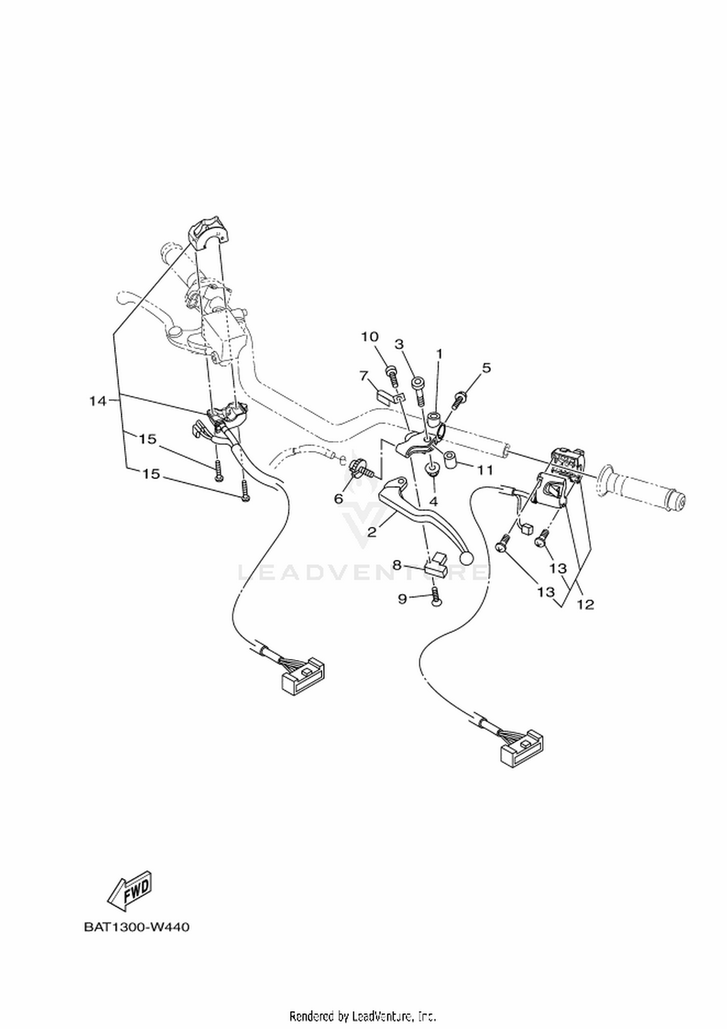 45 HANDLE SWITCH & LEVER