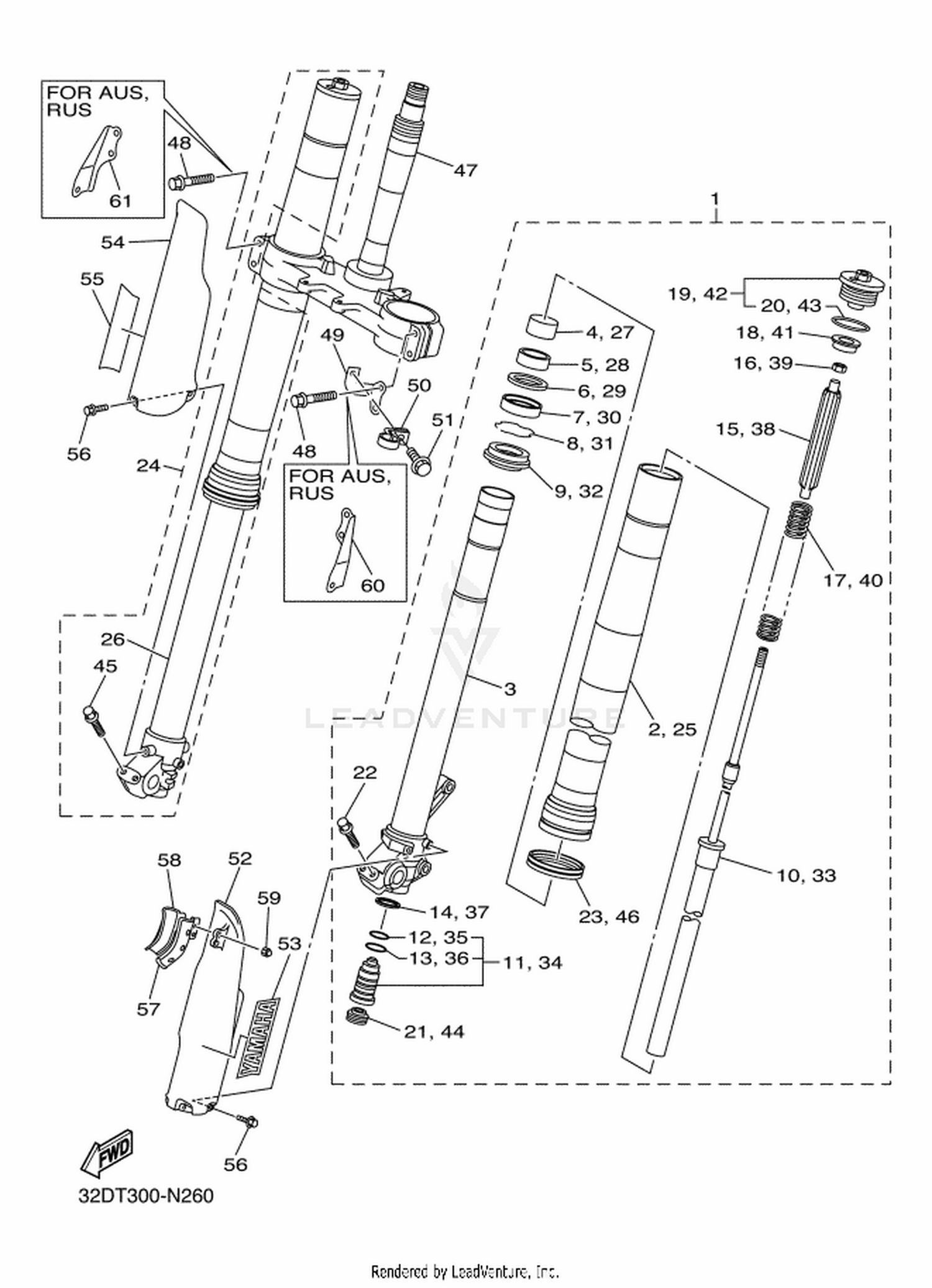 26 FRONT FORK