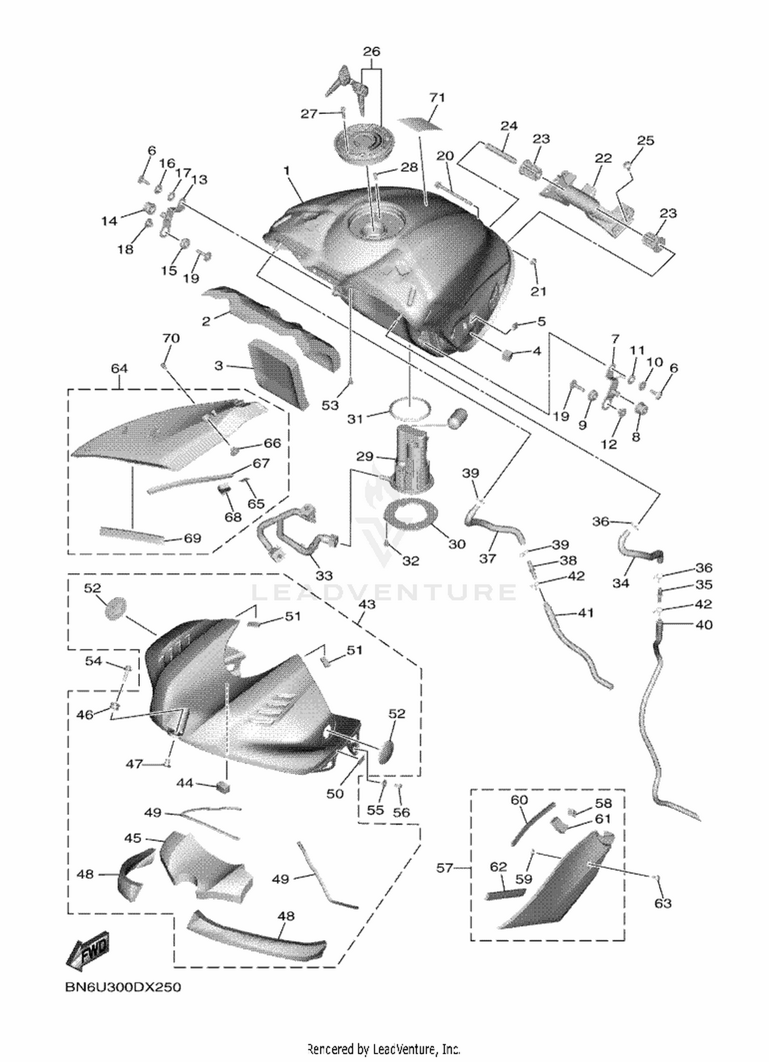 25 FUEL TANK