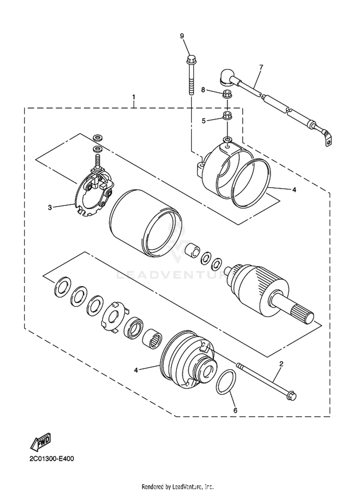 39 STARTING MOTOR