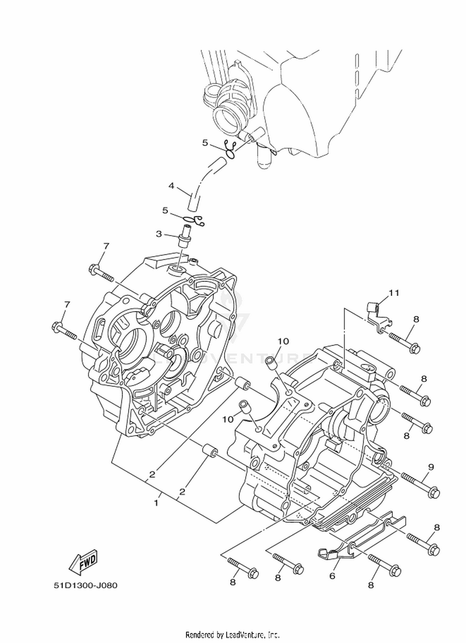 08 CRANKCASE