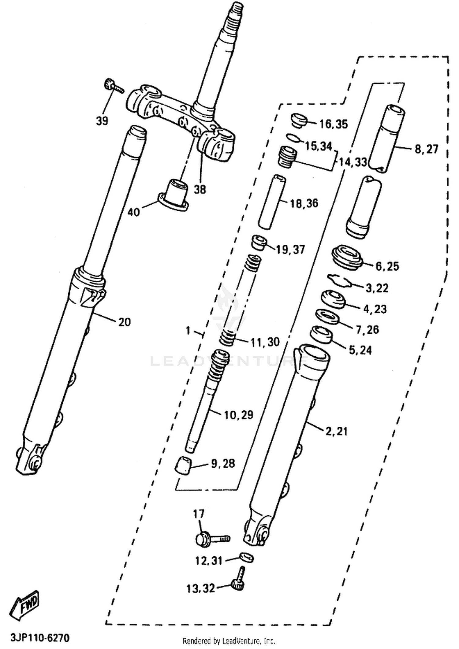 27 FRONT FORK