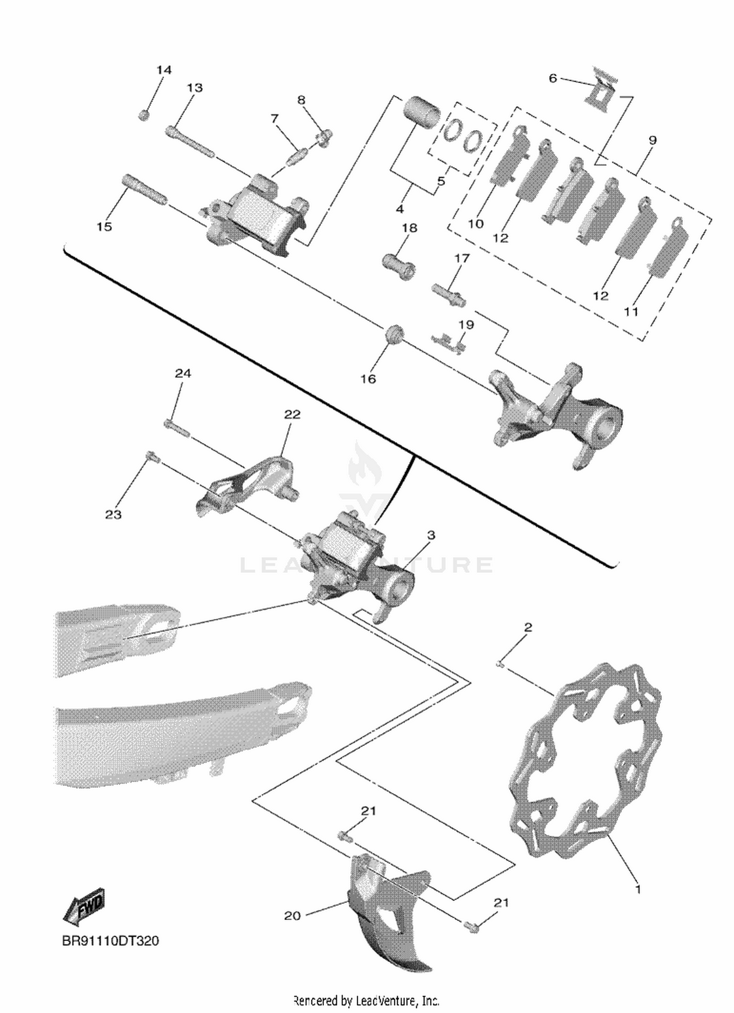 31 REAR BRAKE CALIPER