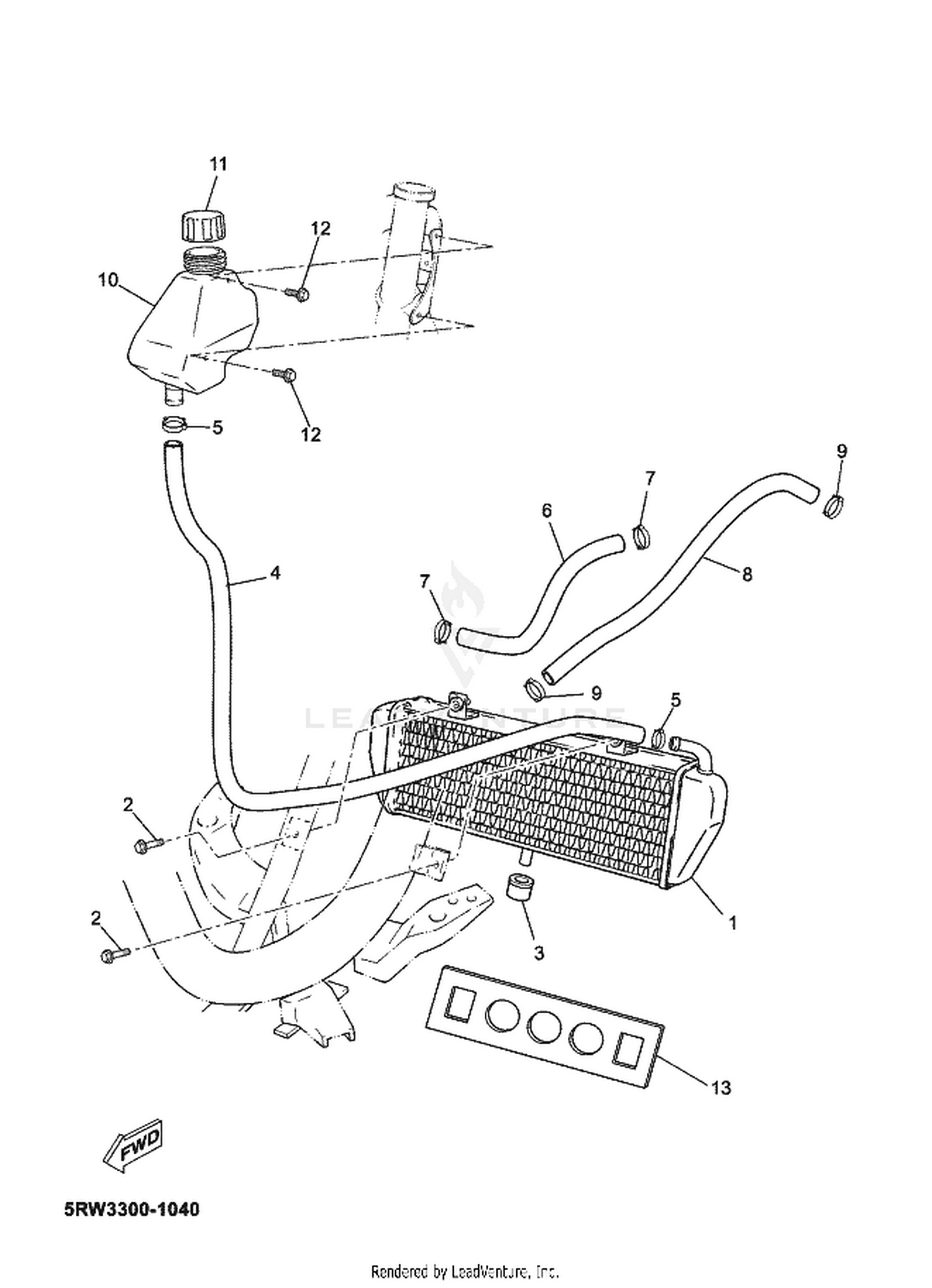 04 RADIATOR  HOSE