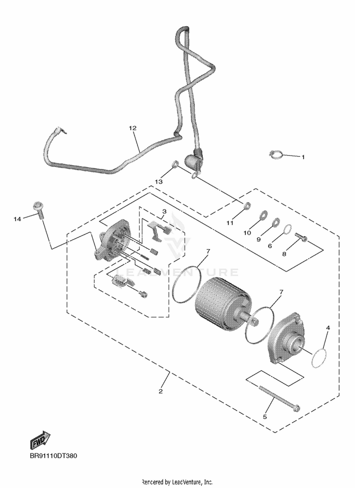 38 STARTING MOTOR