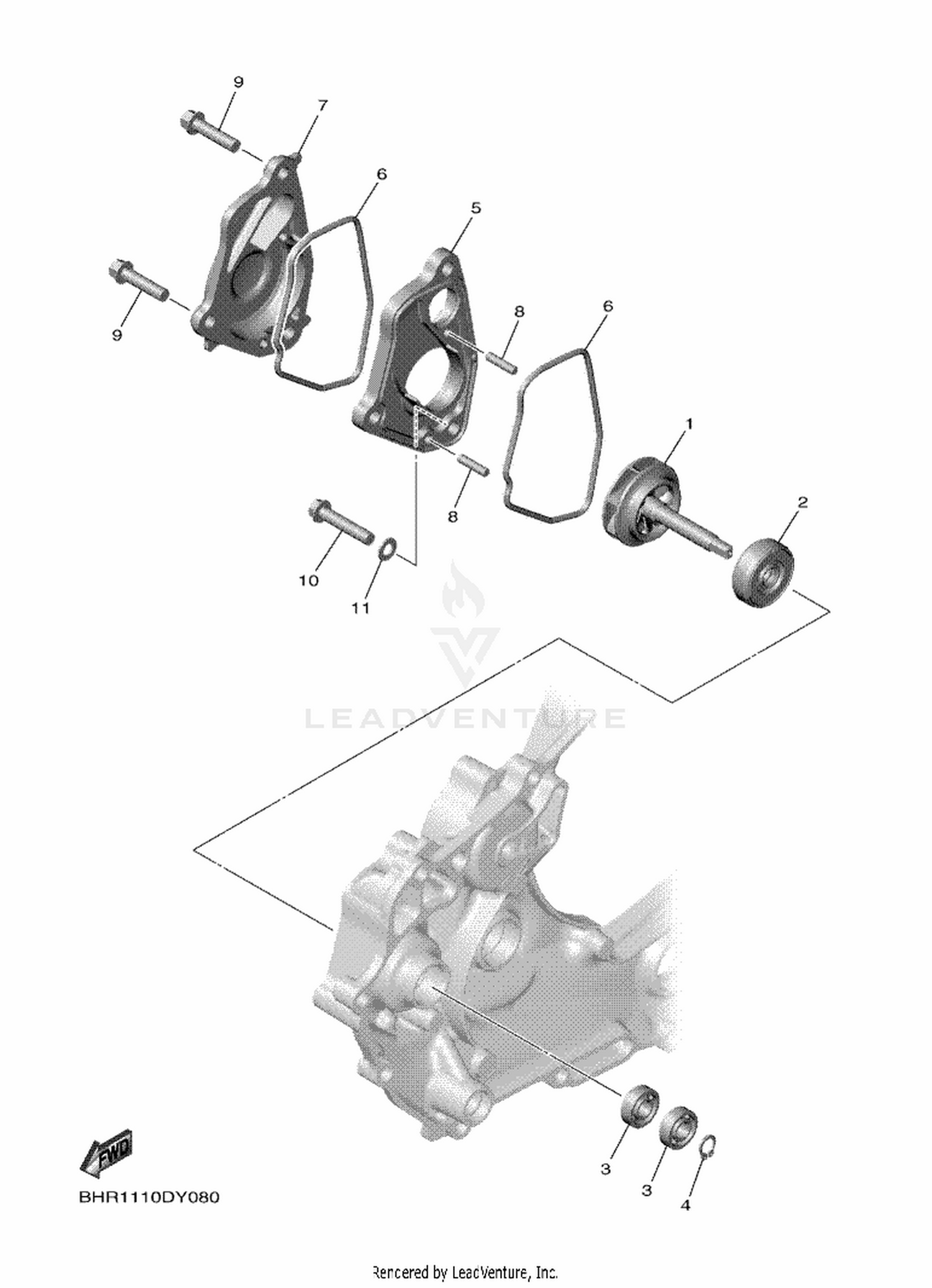 08 WATER PUMP