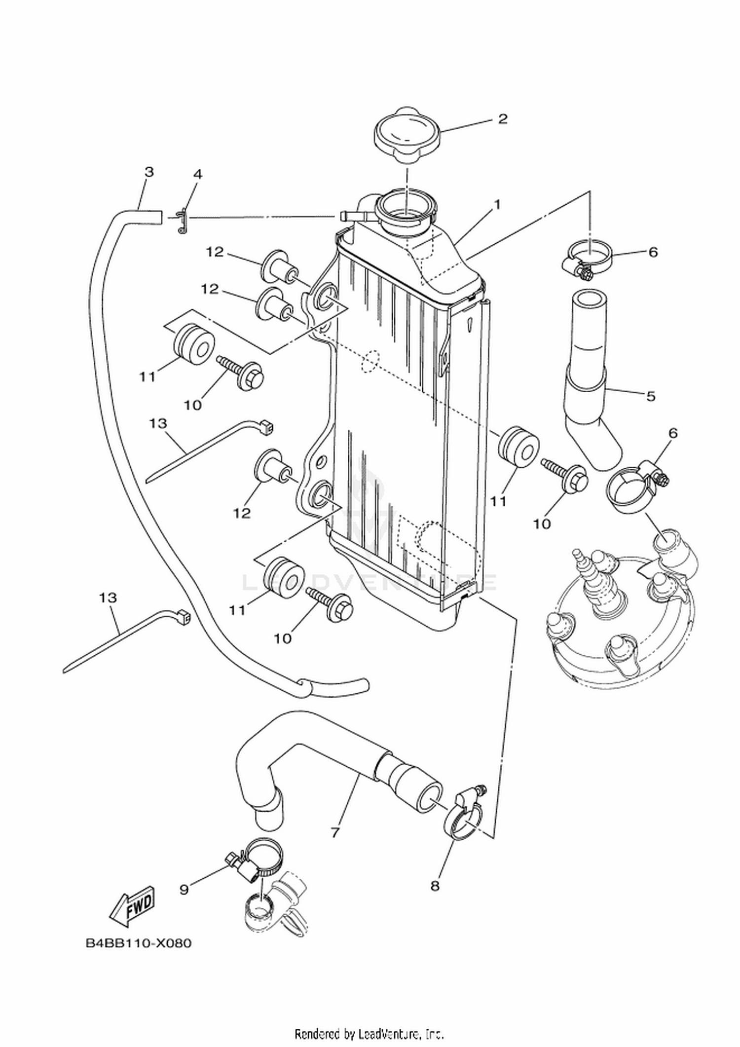 08 RADIATOR & HOSE