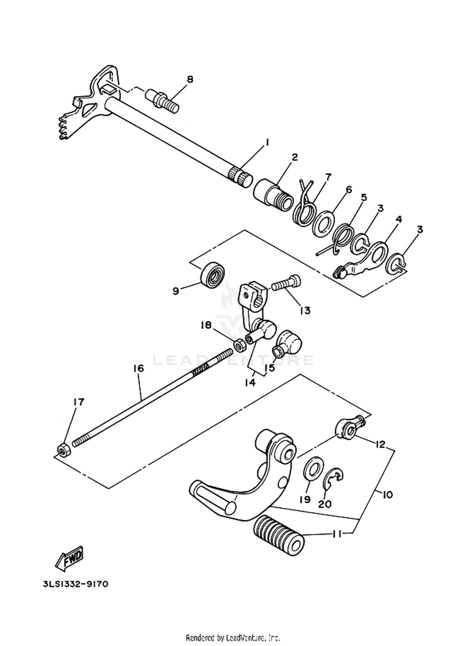 17 SHIFT SHAFT