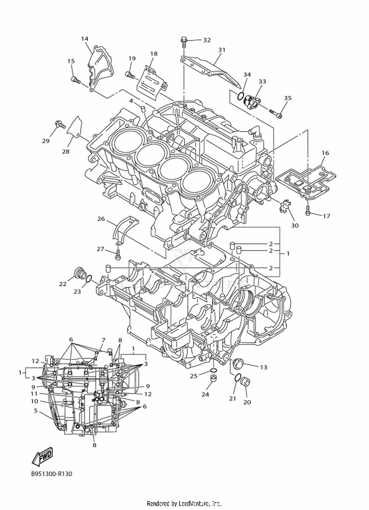 13 CRANKCASE