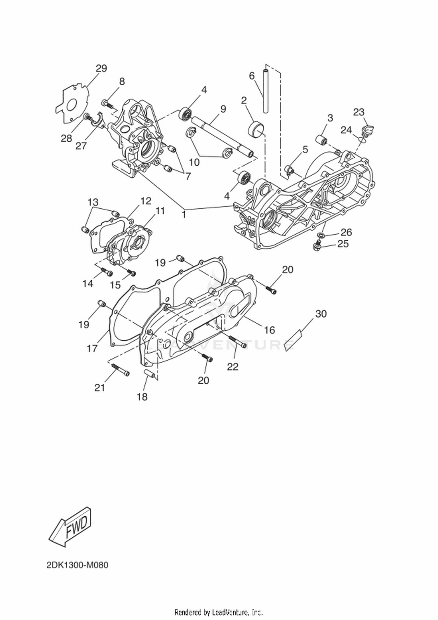 08 CRANKCASE