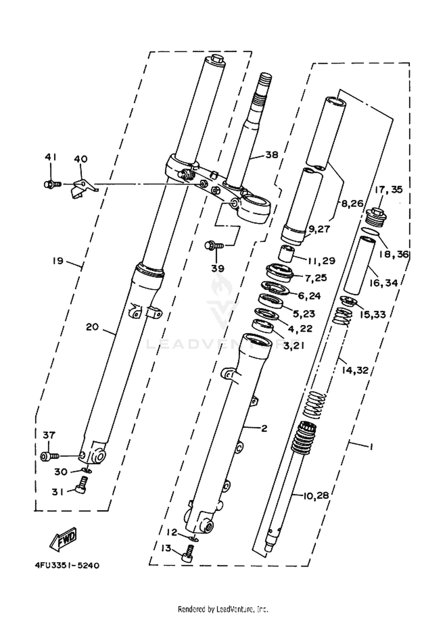 24 FRONT FORK