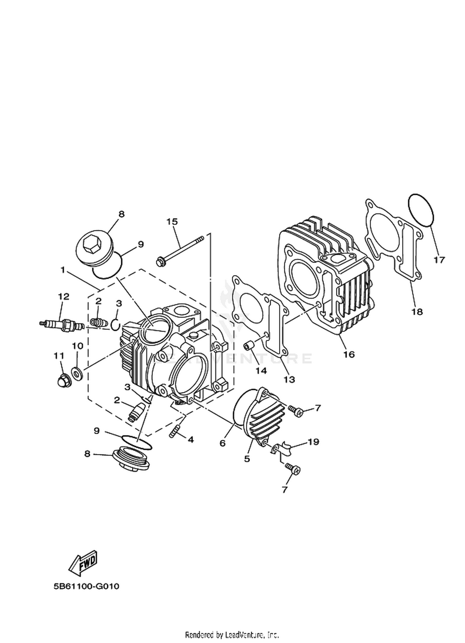 01 CYLINDER HEAD