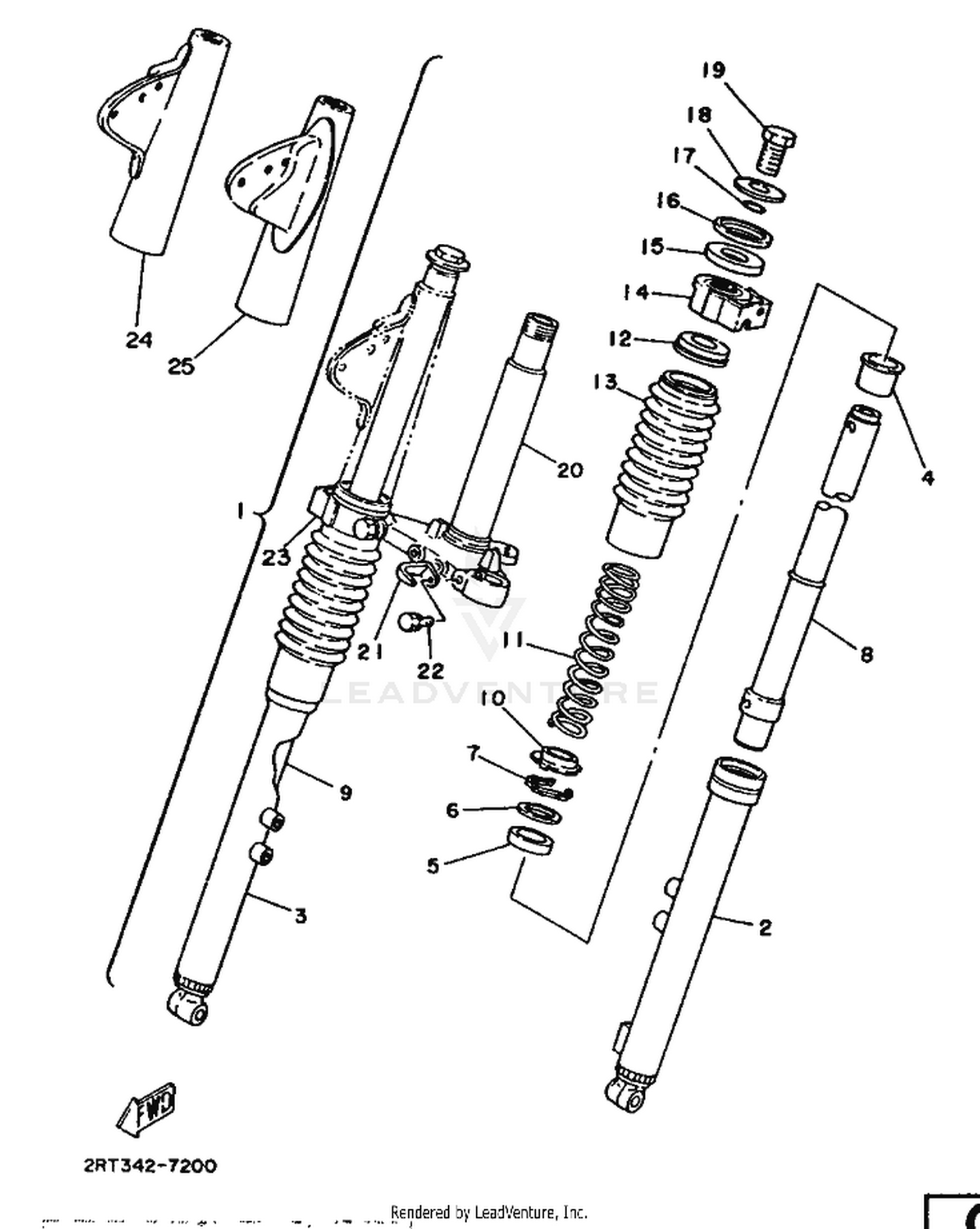 20 FRONT FORK