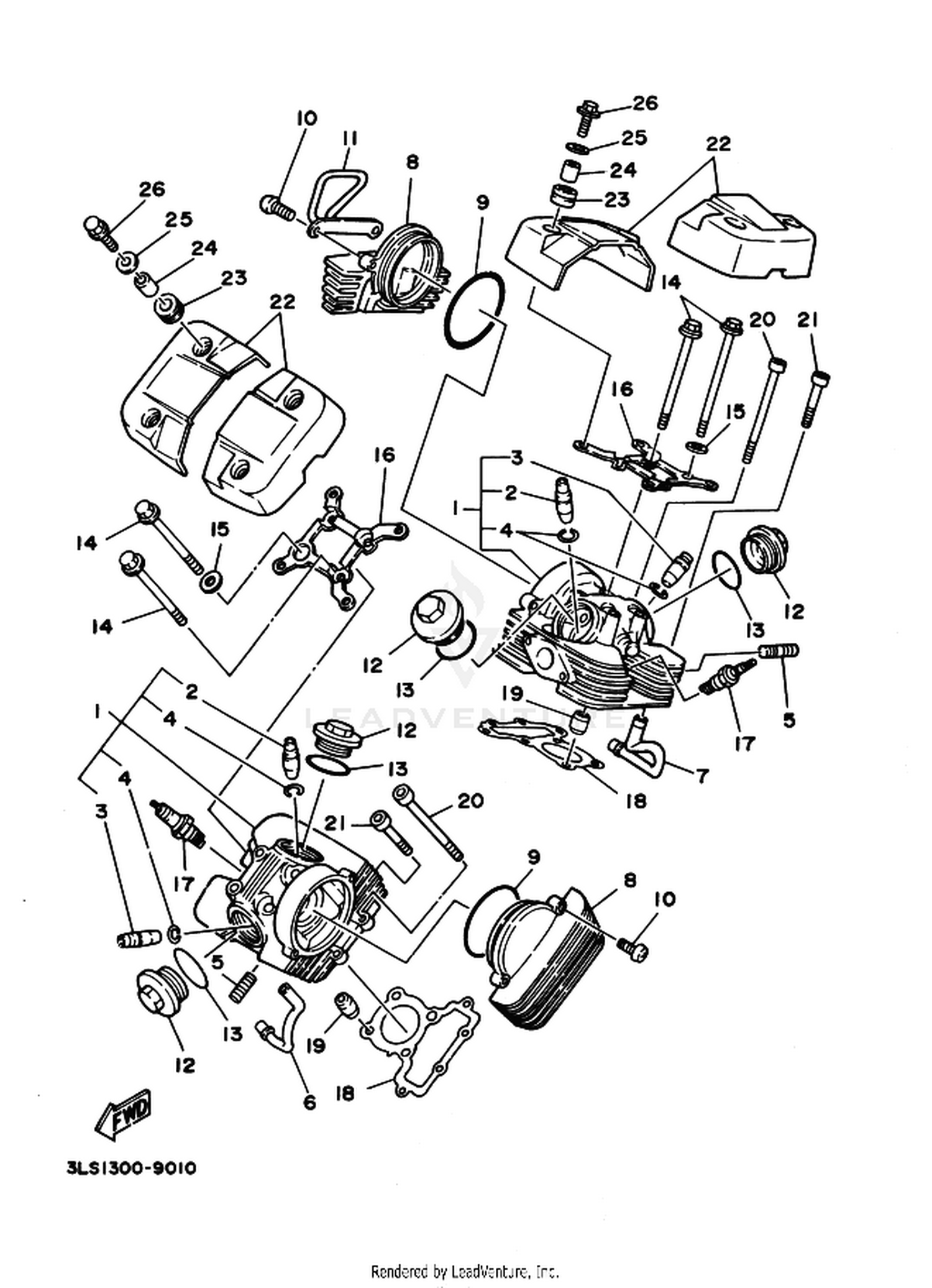 01 CYLINDER HEAD