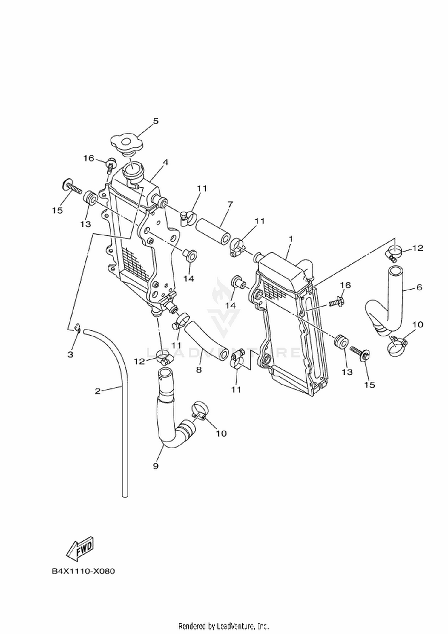 08 RADIATOR  HOSE