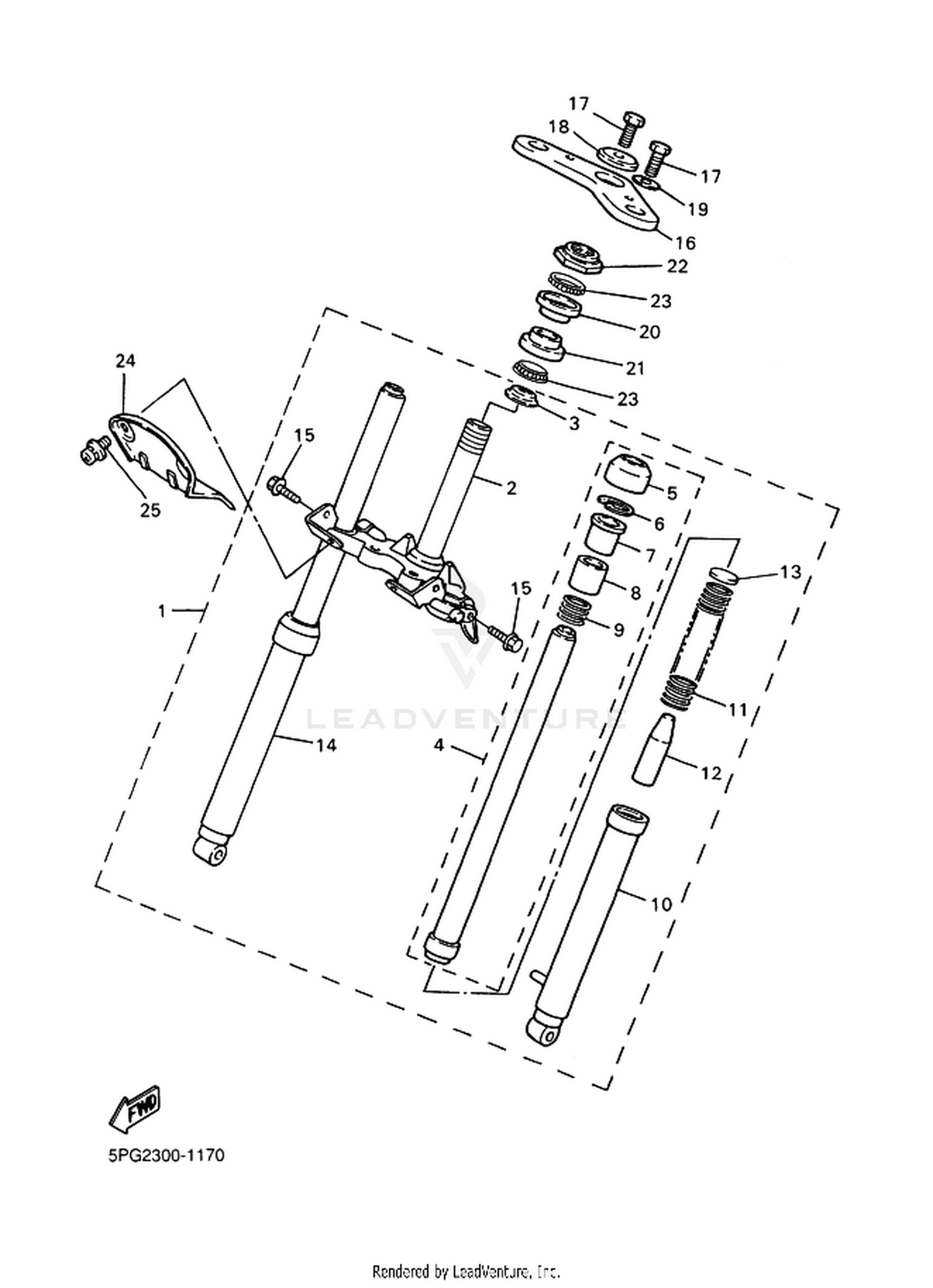 17 FRONT FORK