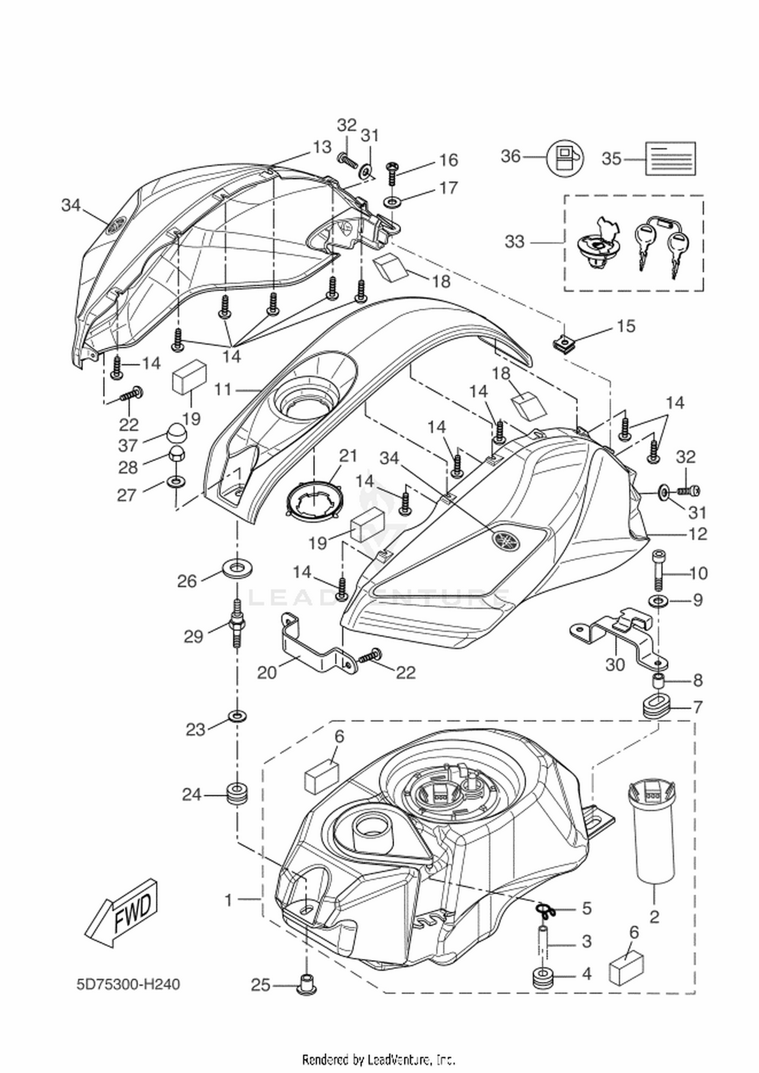 Assembly diagram
