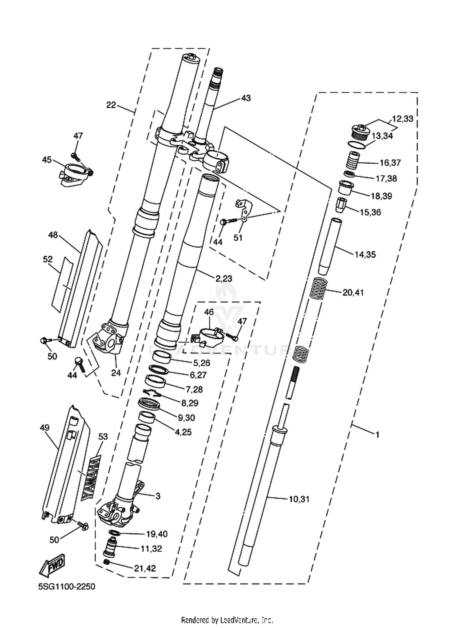 25 FRONT FORK