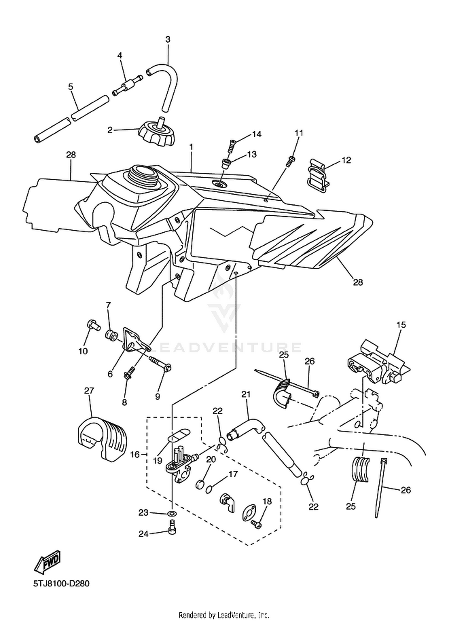 Assembly diagram