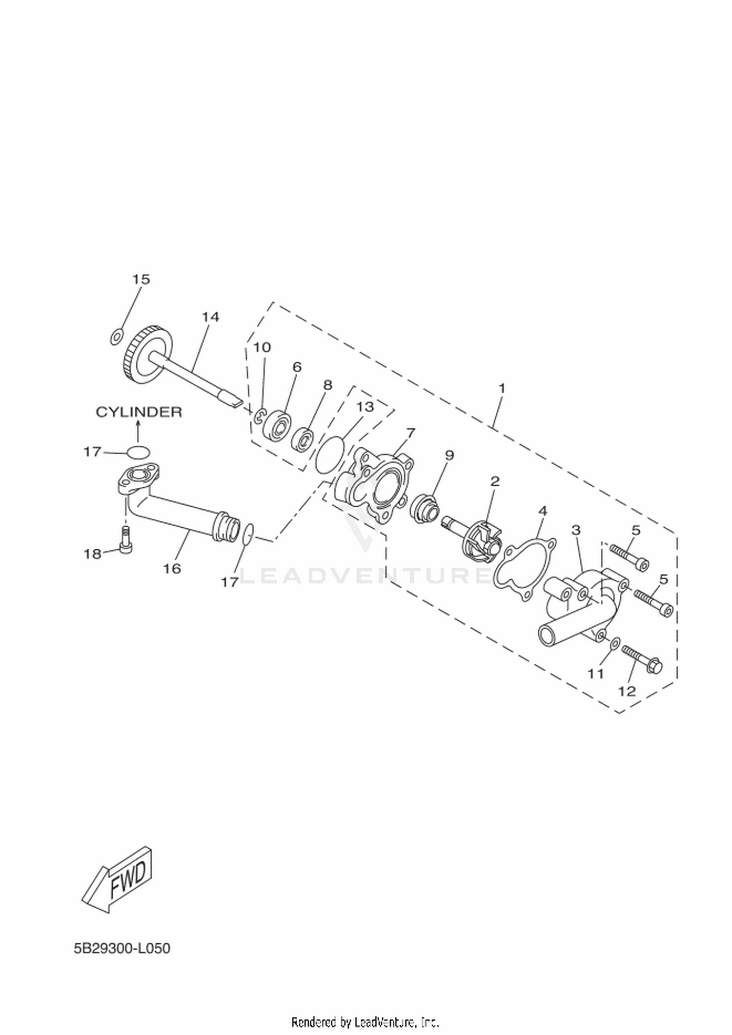05 WATER PUMP