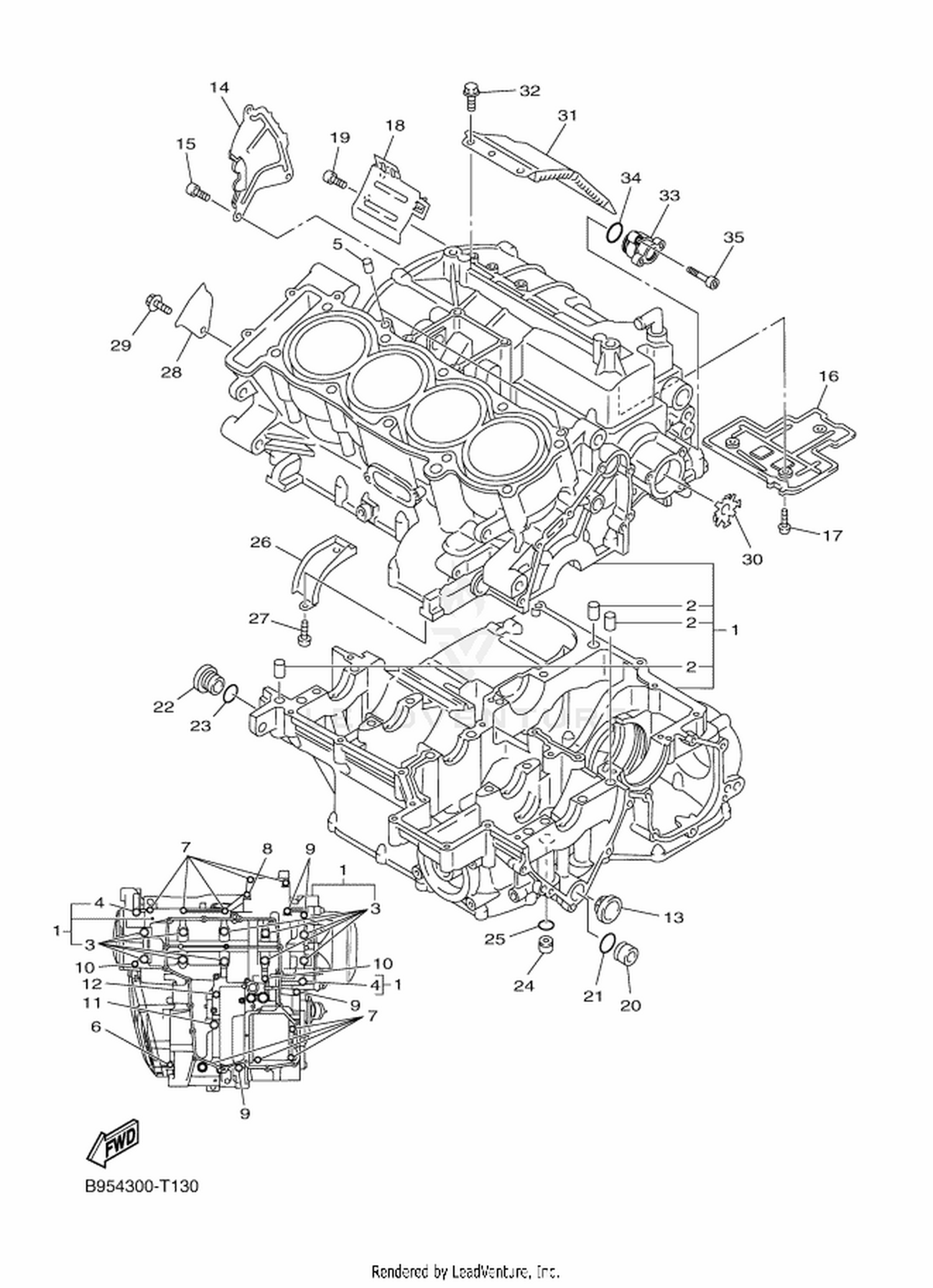 13 CRANKCASE