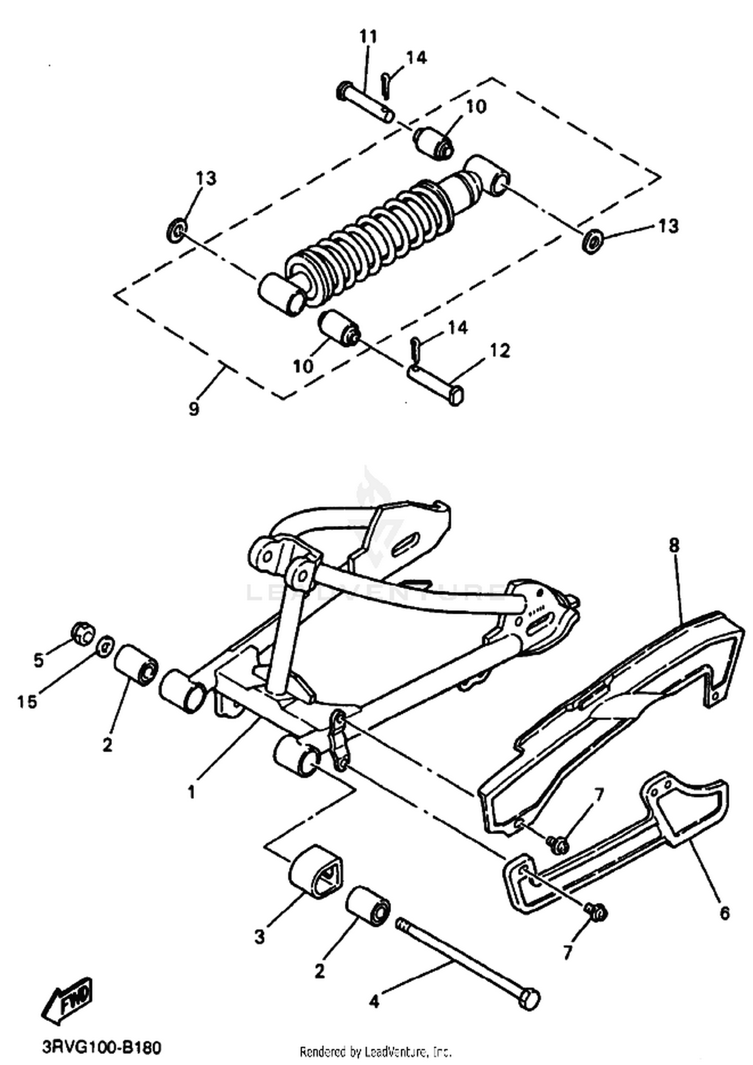 18 REAR ARM  SUSPENSION