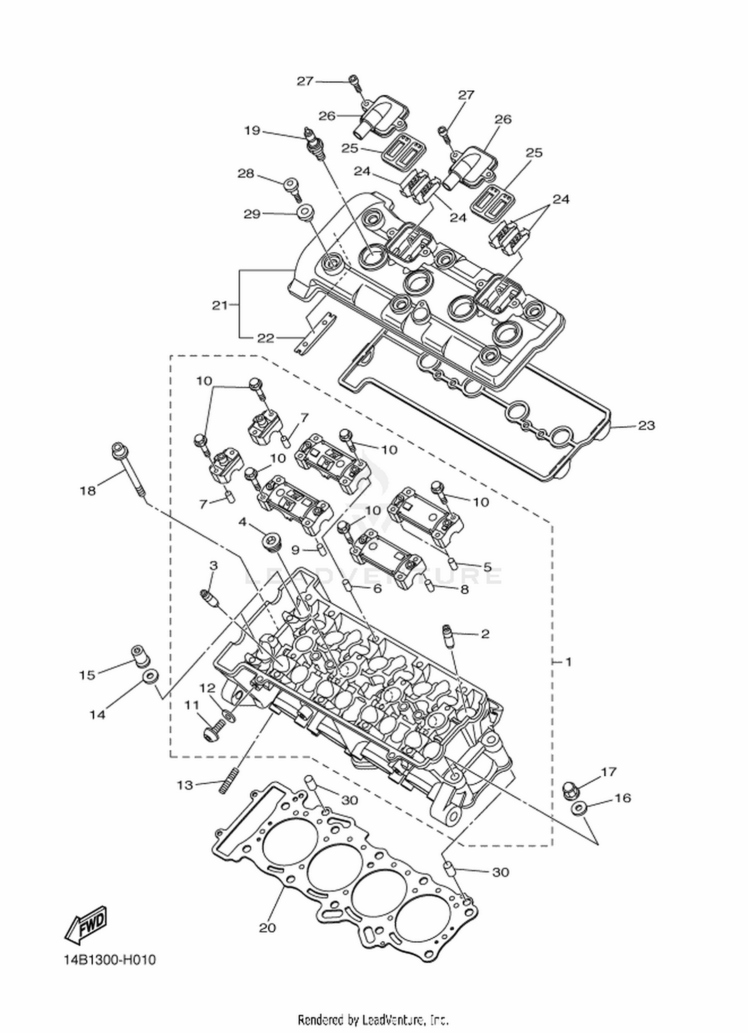 01 CYLINDER HEAD